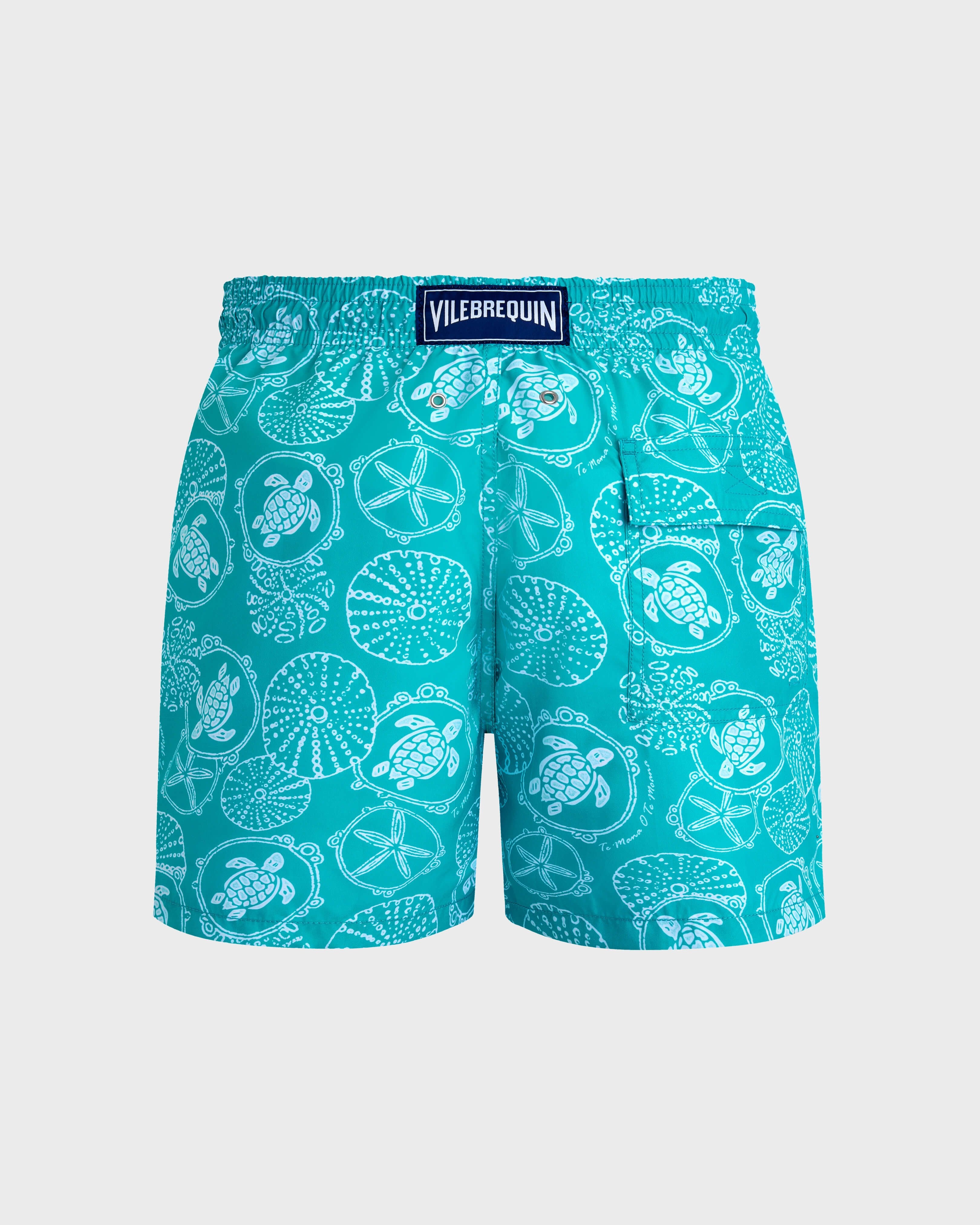 Swim shorts Oursins Bicolores - Disco green / Vilebrequin Outlet