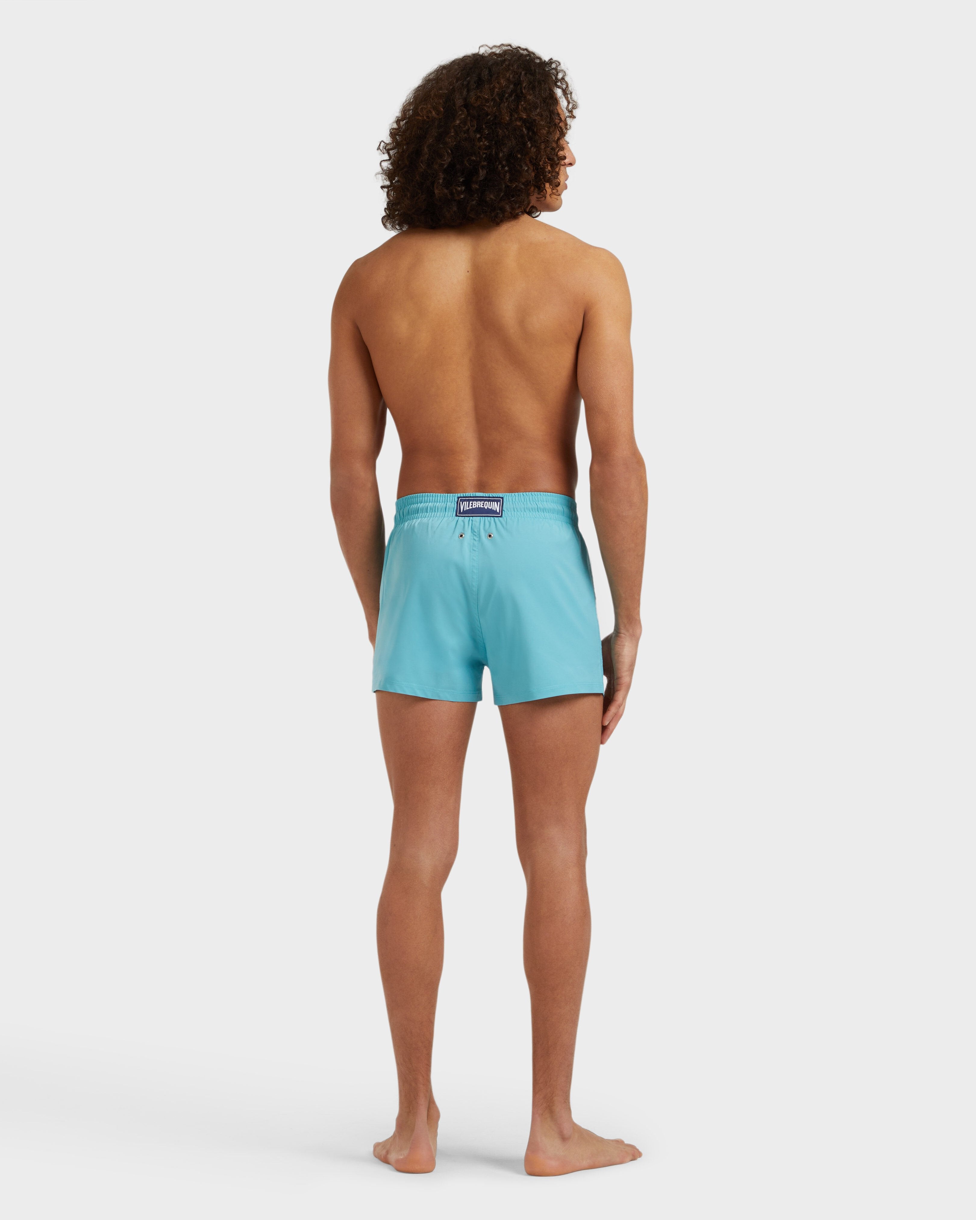 Swimwear Short and Fitted Stretch Solid | Site Vilebrequin | MANH9E00 / Vilebrequin Sale