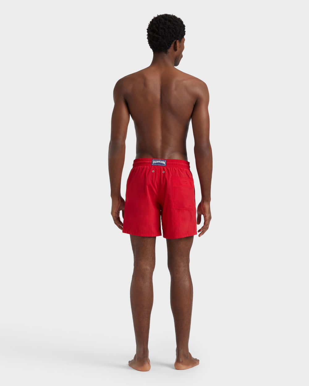 Swim Shorts Water-reactive Ronde Des Tortues - Red Lipstick / Vilebrequin For sale