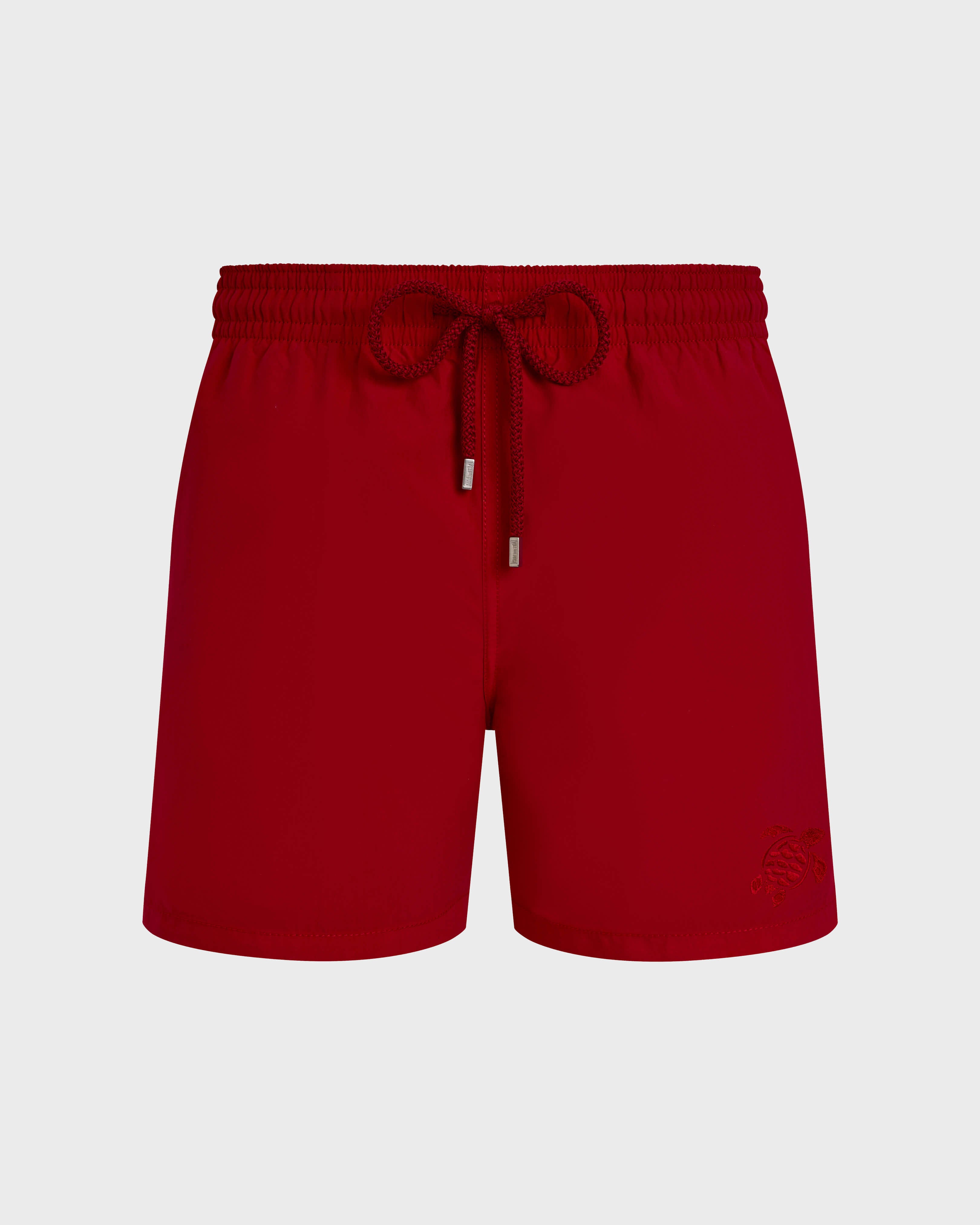 Swim Shorts Water-reactive Ronde Des Tortues - Red Lipstick / Vilebrequin For sale