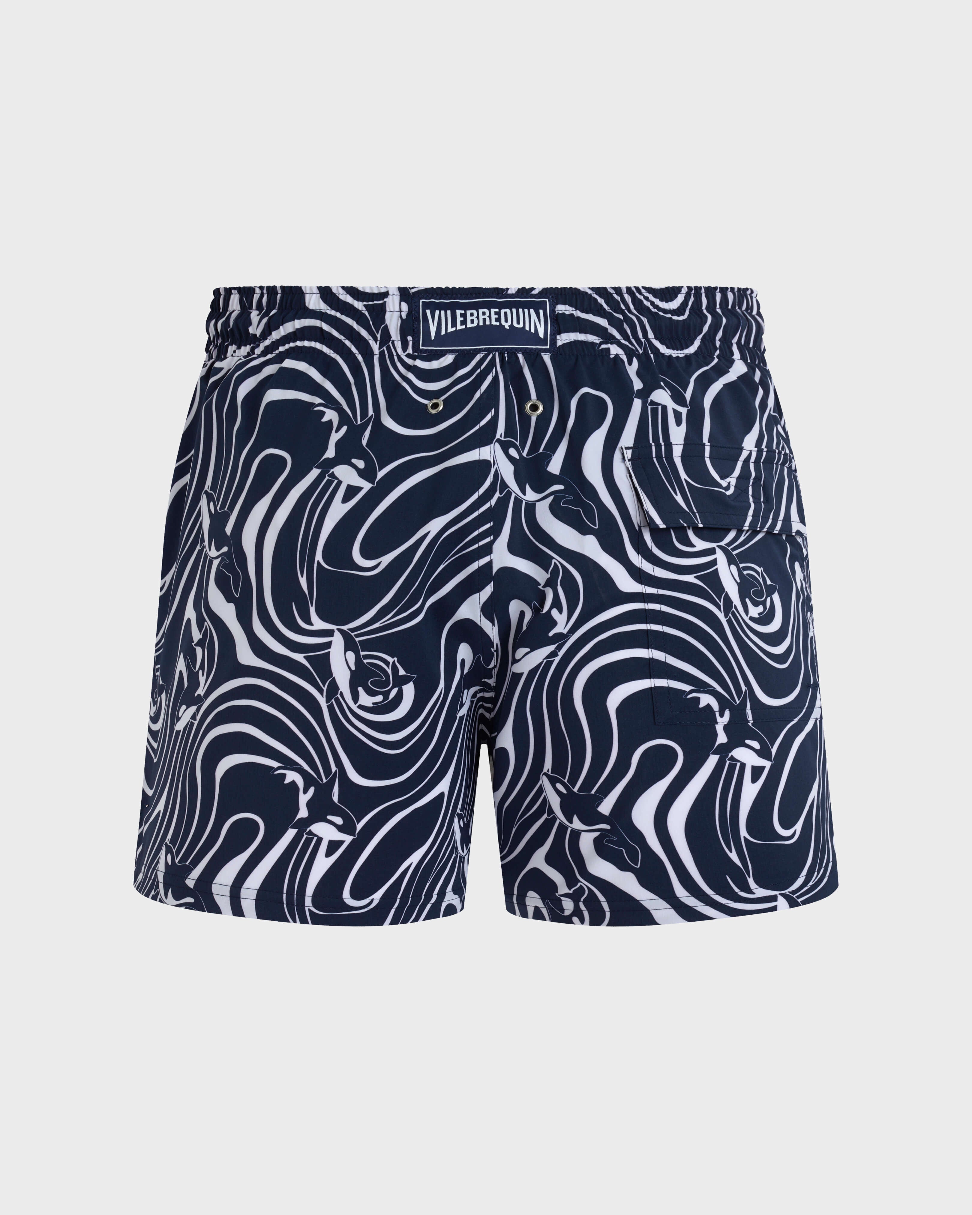 Stretch Short Swim Shorts Orcas - Blue Navy / Vilebrequin Discount