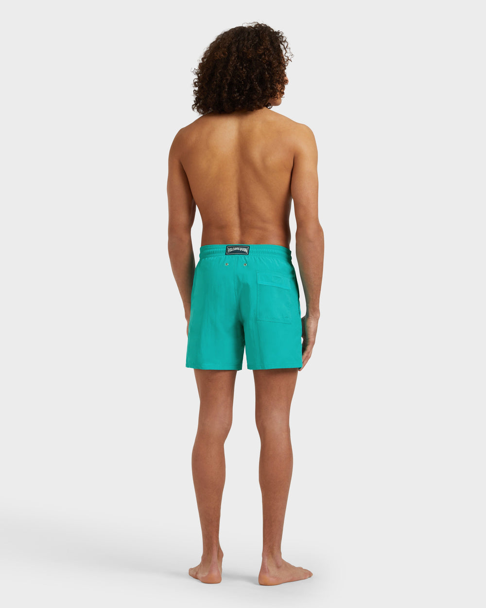 Swim Shorts Water-reactive Whales - Disco green / Vilebrequin Outlet