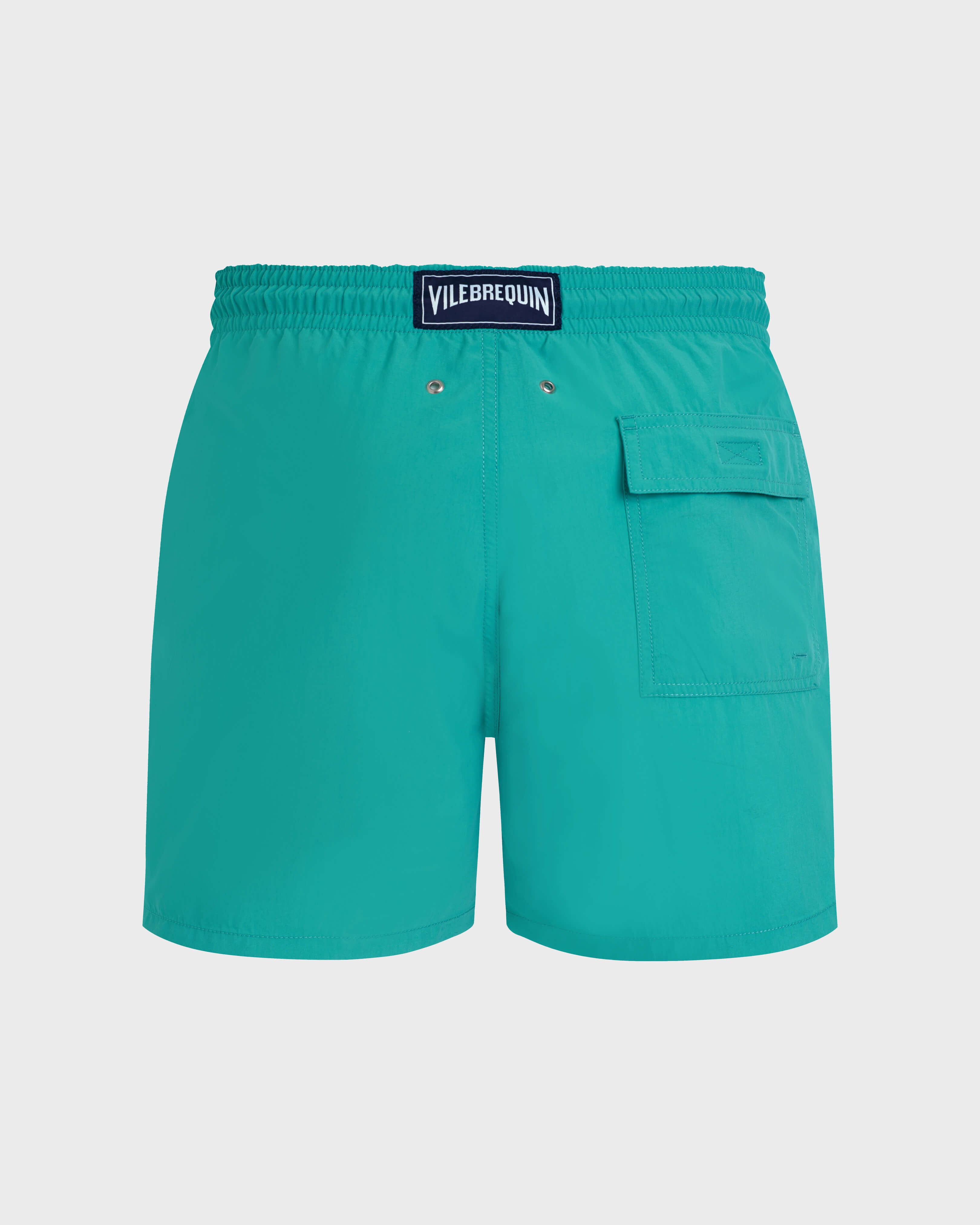 Swim Shorts Water-reactive Whales - Disco green / Vilebrequin Outlet