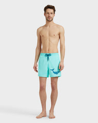 Swim Shorts Embroidered Whale - Blue note / Vilebrequin On sale