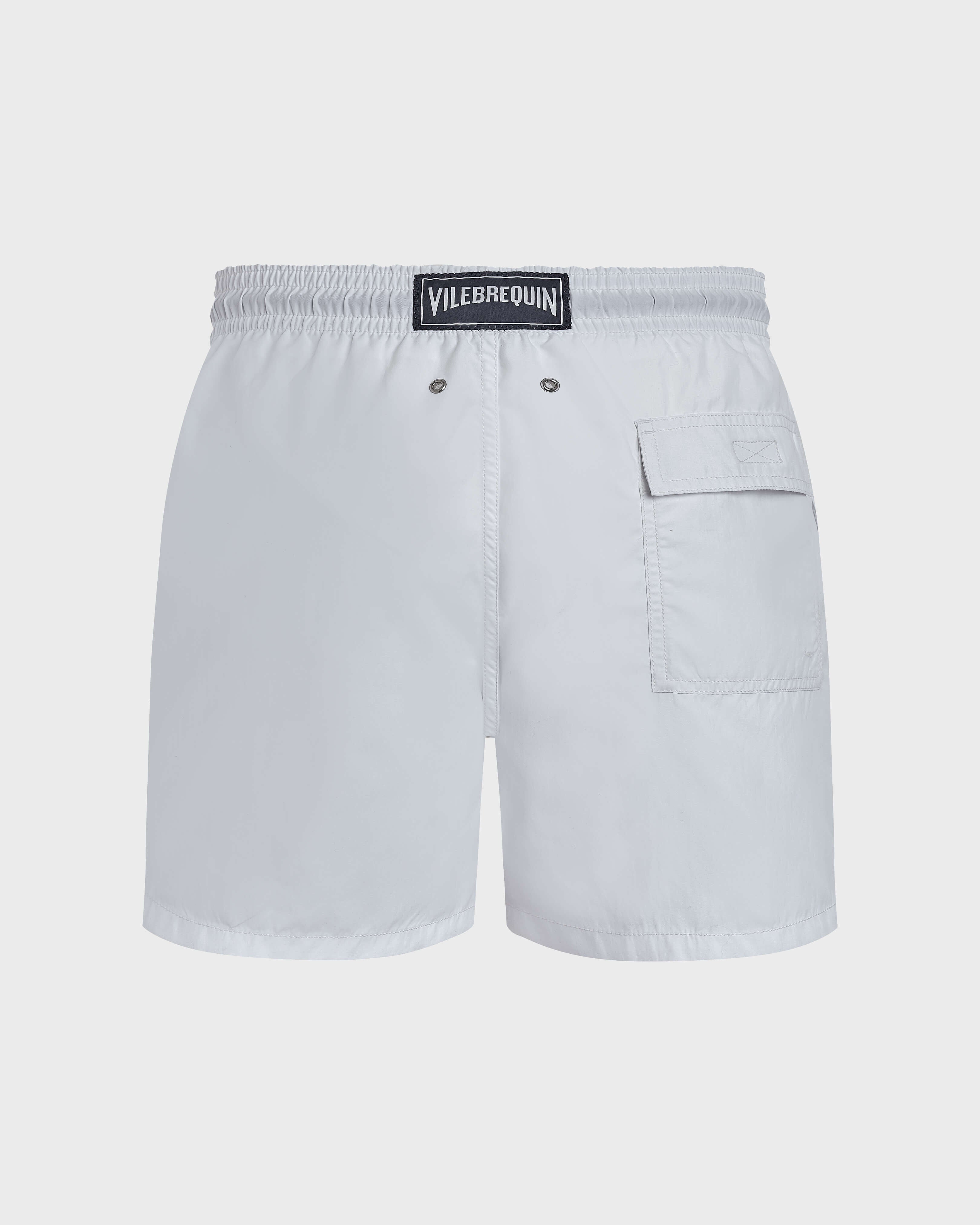 Swim Shorts Embroidered Whale - White / Vilebrequin For sale