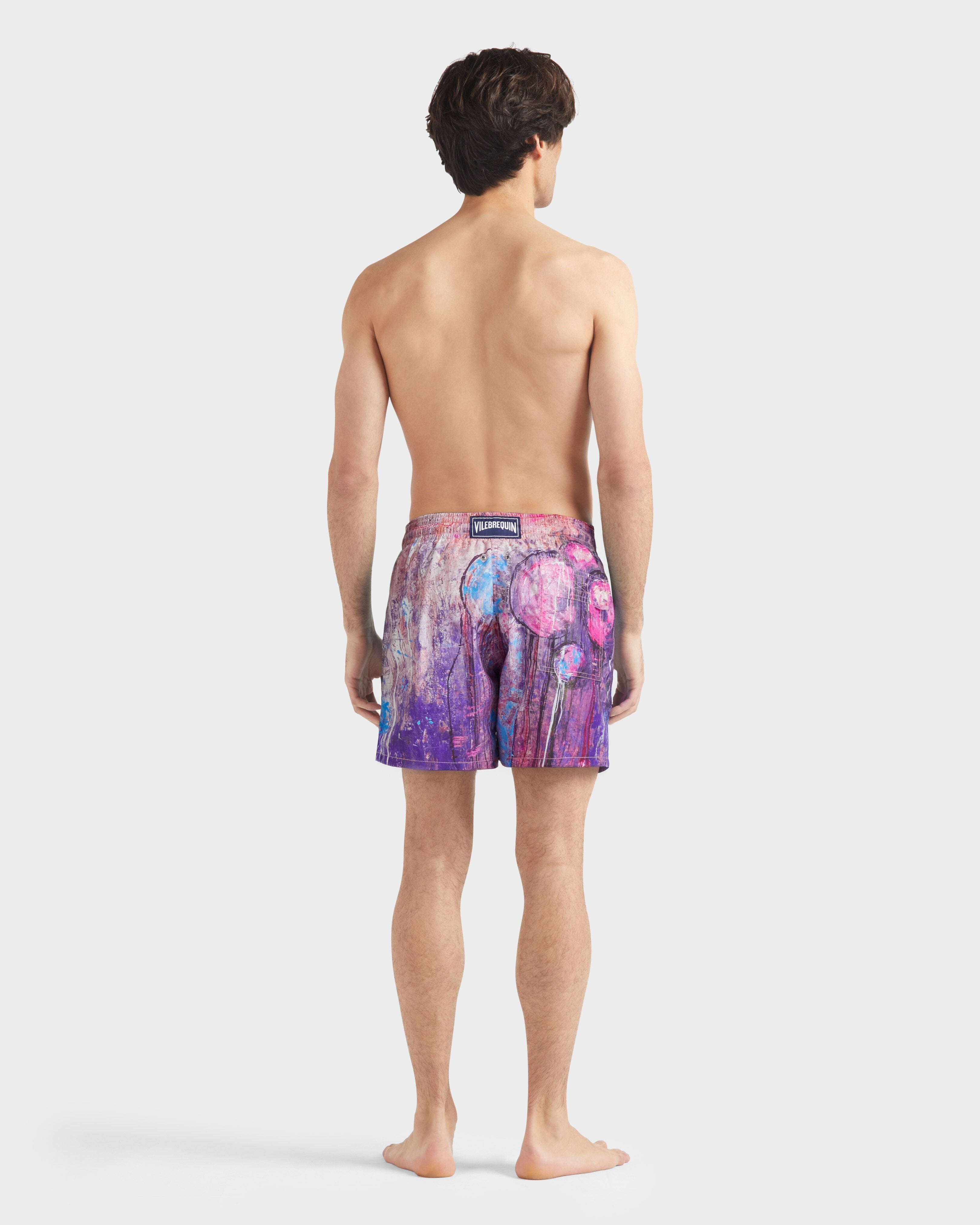 Swim Shorts Dripping Balloons - Purple Glycine / Vilebrequin Discount