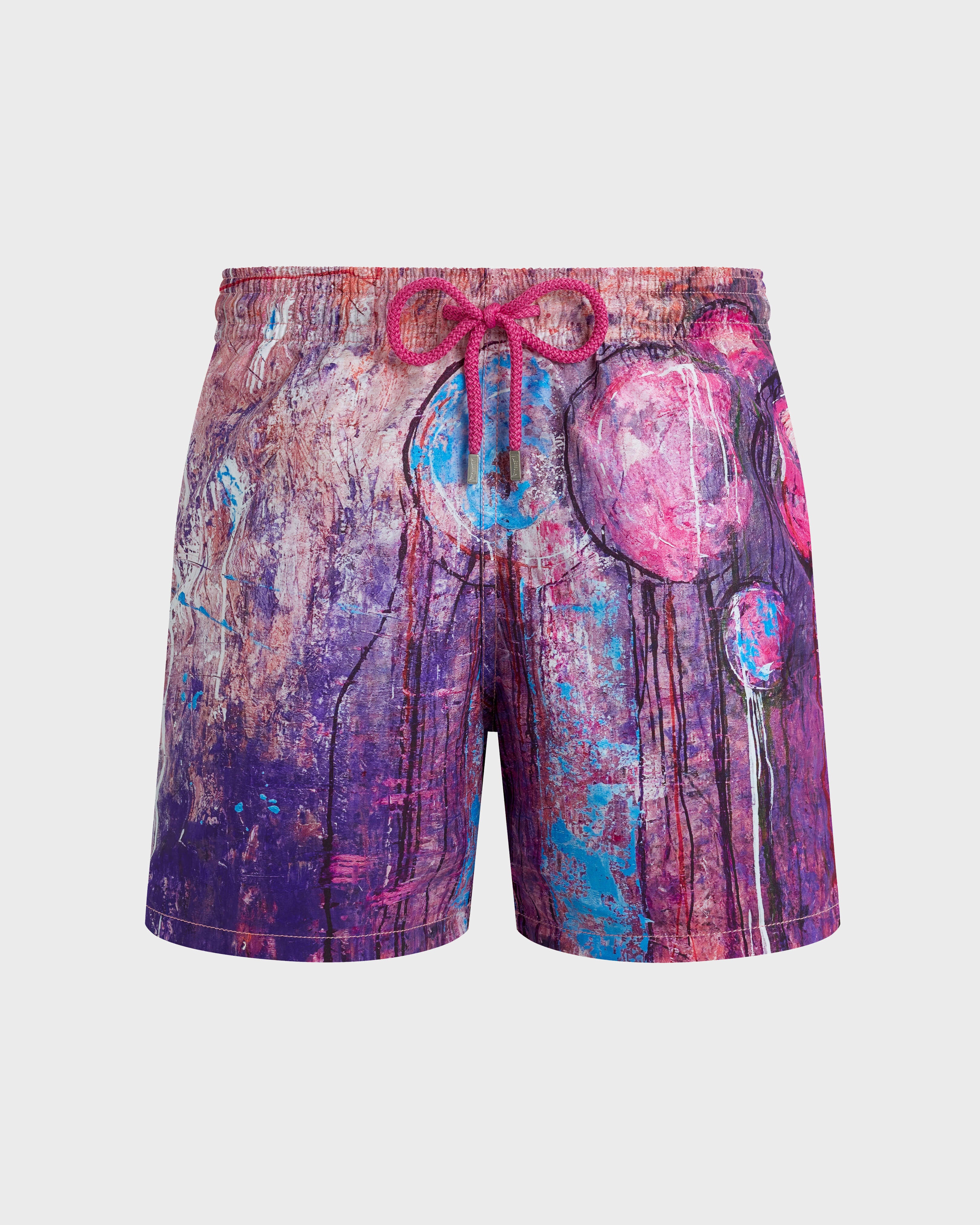 Swim Shorts Dripping Balloons - Purple Glycine / Vilebrequin Discount