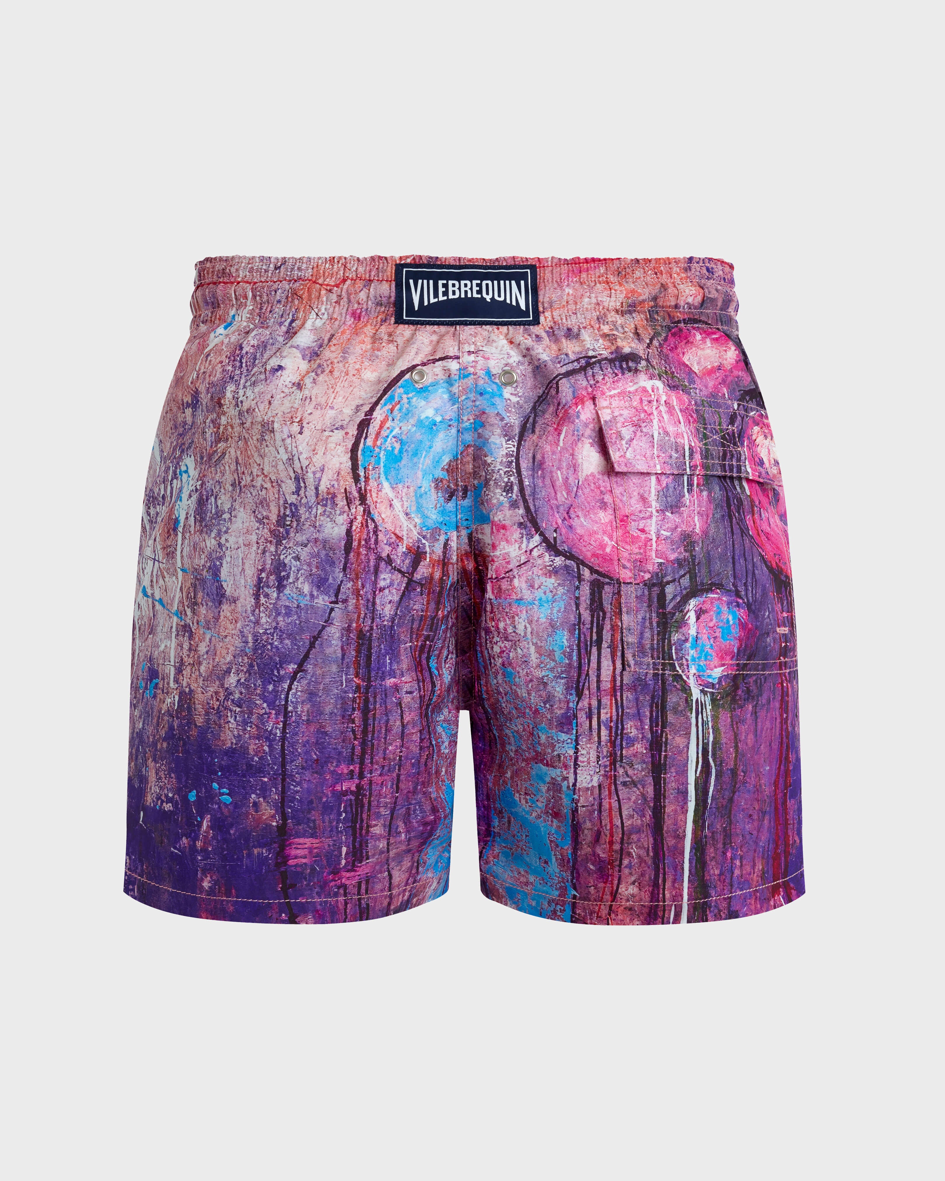 Swim Shorts Dripping Balloons - Purple Glycine / Vilebrequin Discount