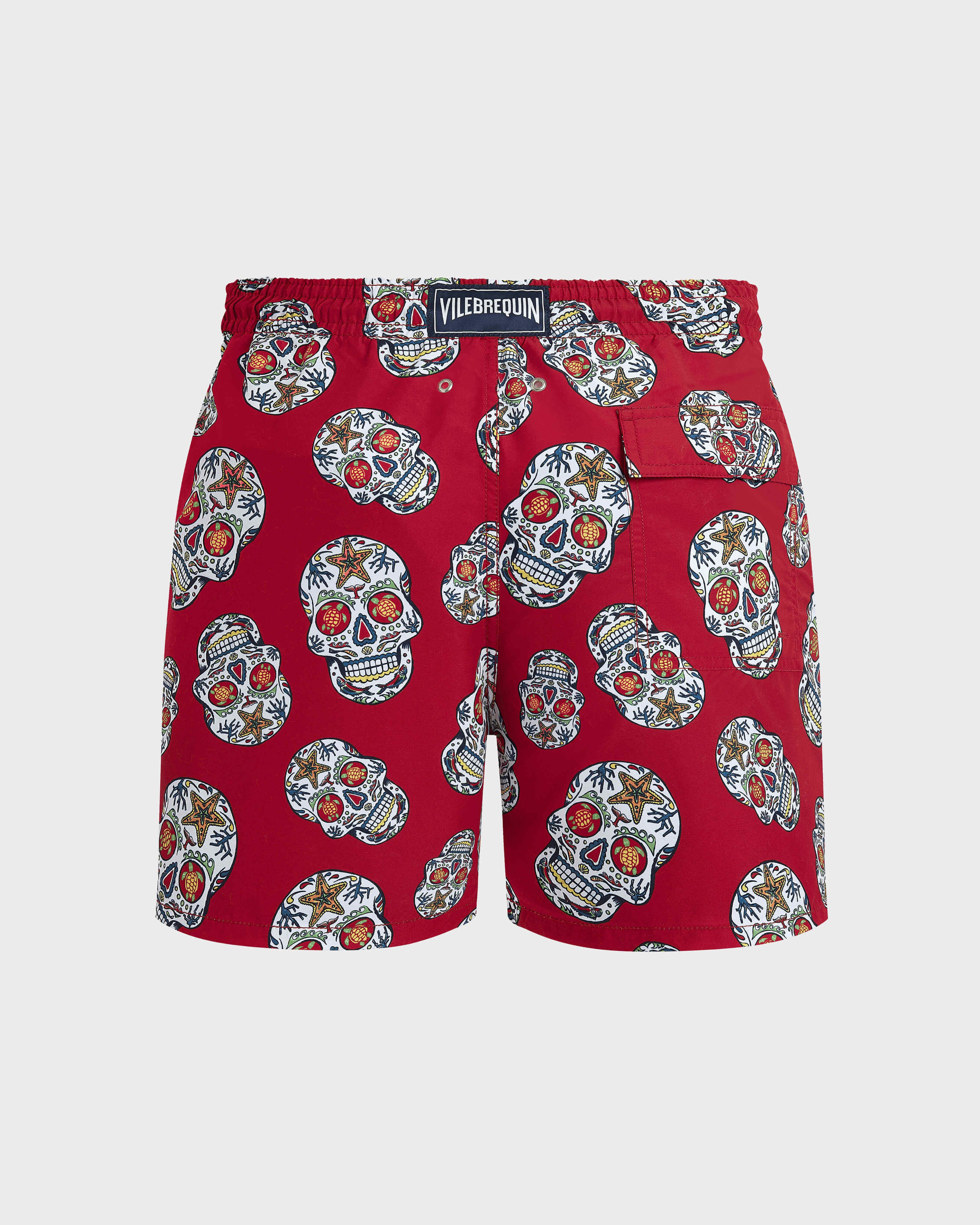 Red Swim Trunks Día de Muertos / Vilebrequin Outlet