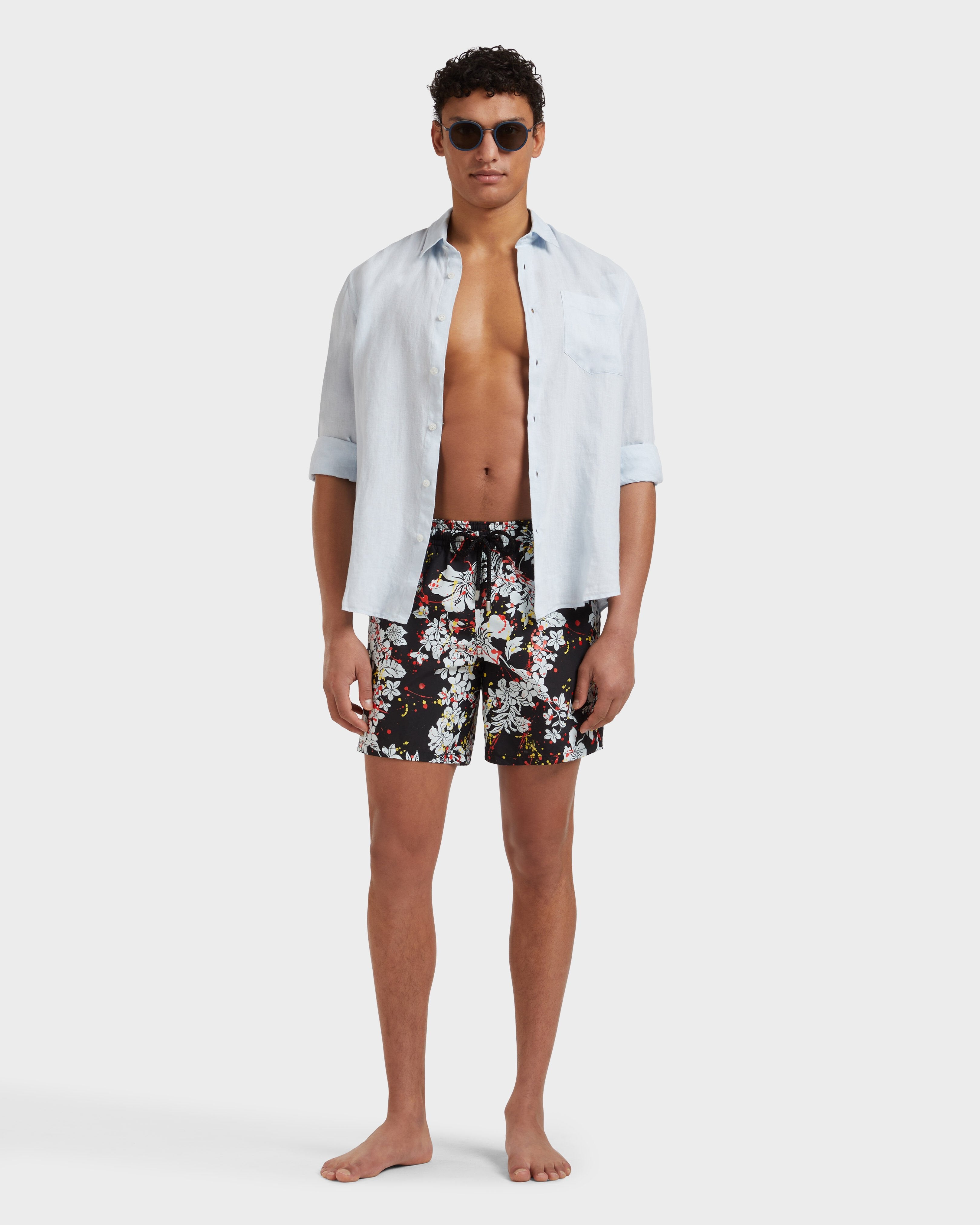 Swim Shorts Flower Splash - VBQ x Palm Angels / Vilebrequin Online
