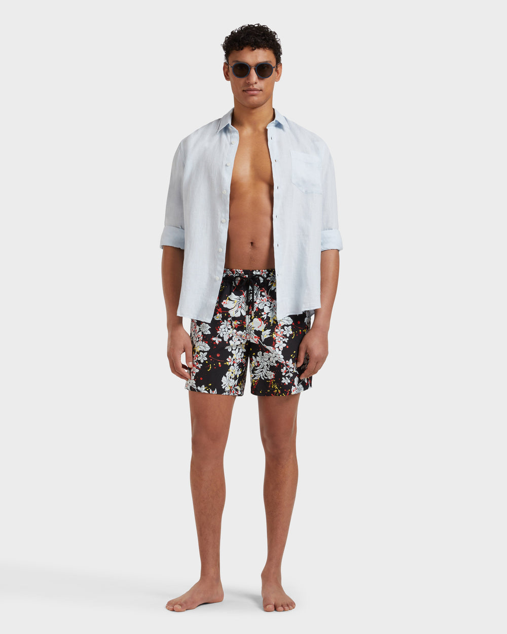Swim Shorts Flower Splash - VBQ x Palm Angels / Vilebrequin Online