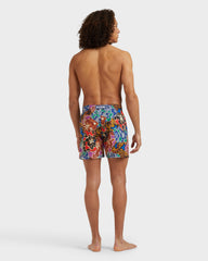 Swim Shorts Hawaiian Patchwork - VBQ x Palm Angels / Vilebrequin Sale