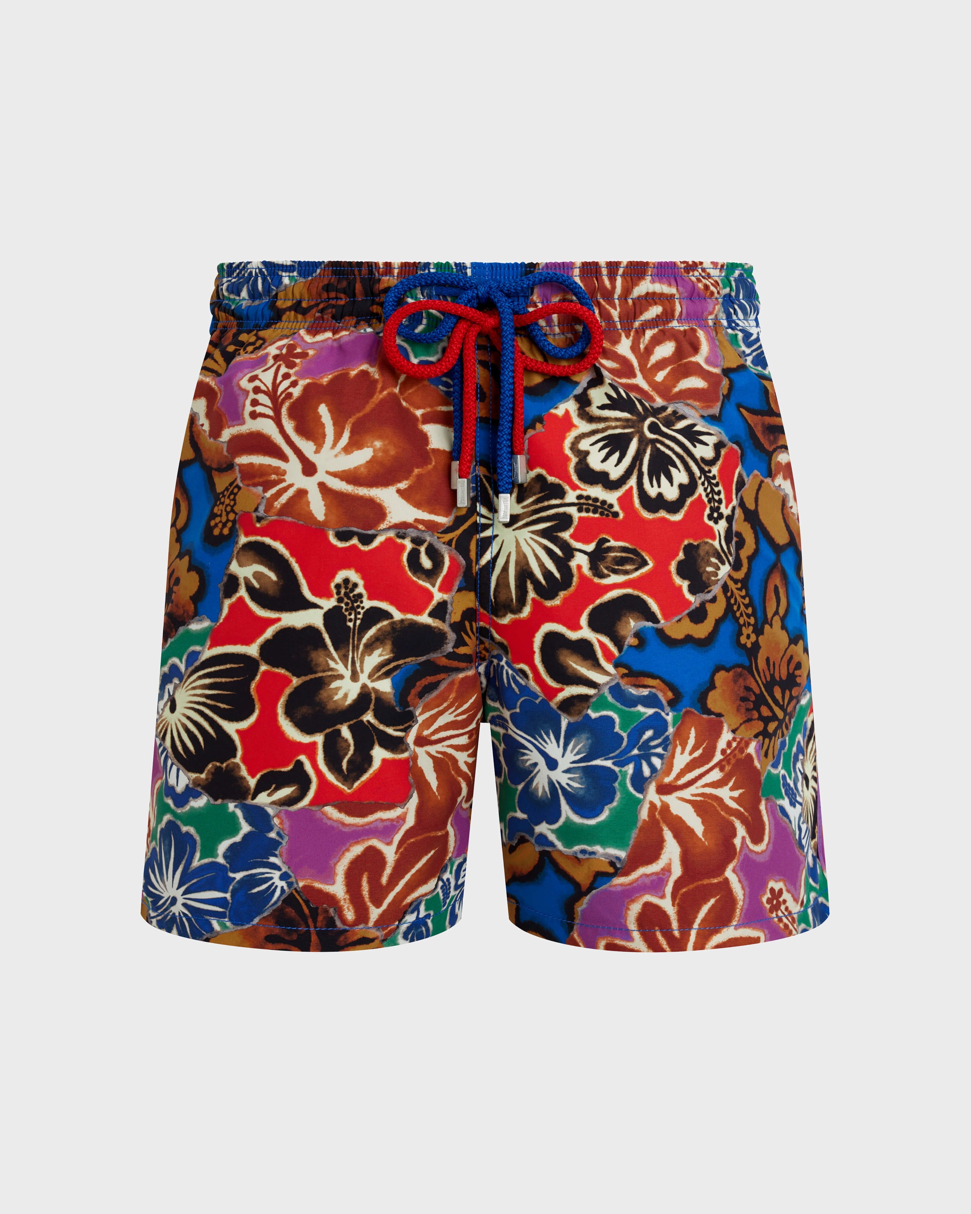 Swim Shorts Hawaiian Patchwork - VBQ x Palm Angels / Vilebrequin Sale