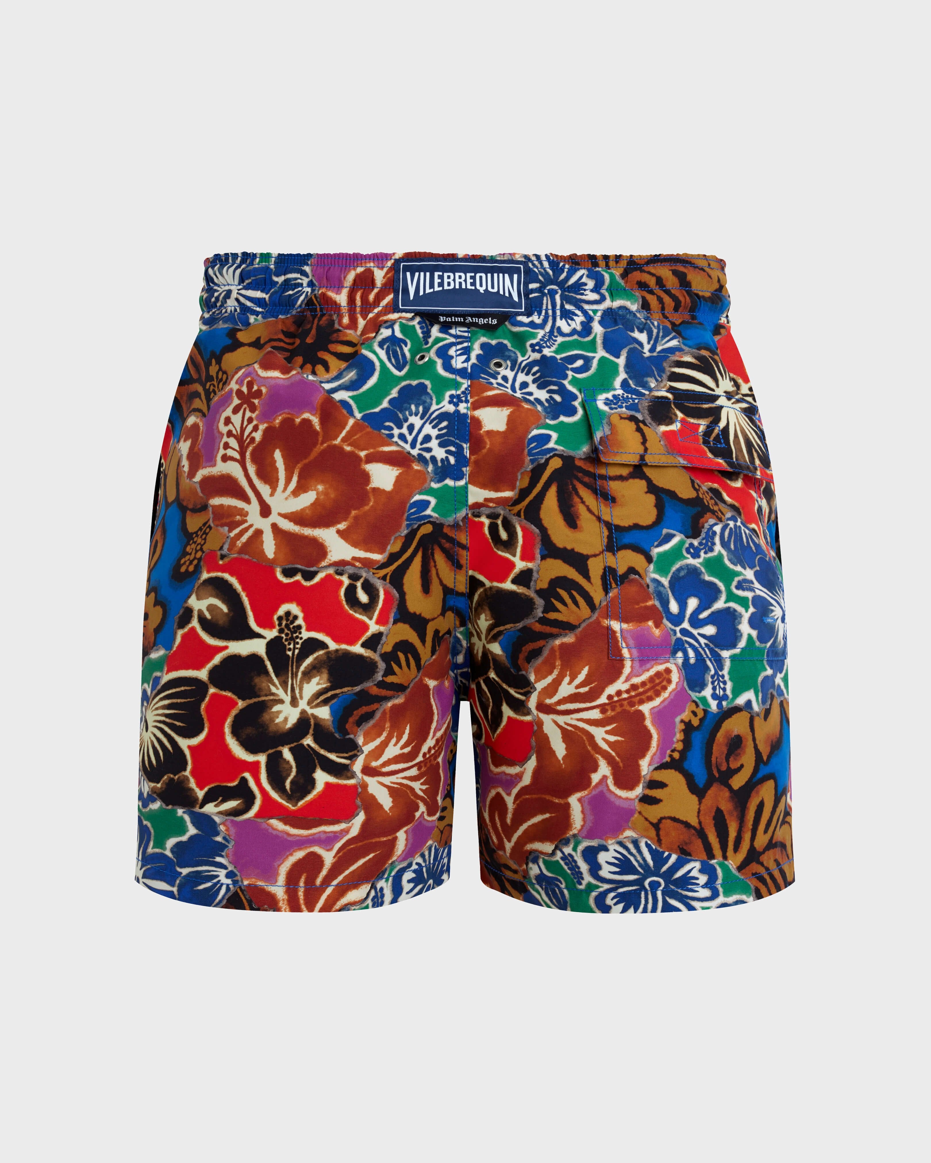 Swim Shorts Hawaiian Patchwork - VBQ x Palm Angels / Vilebrequin Sale