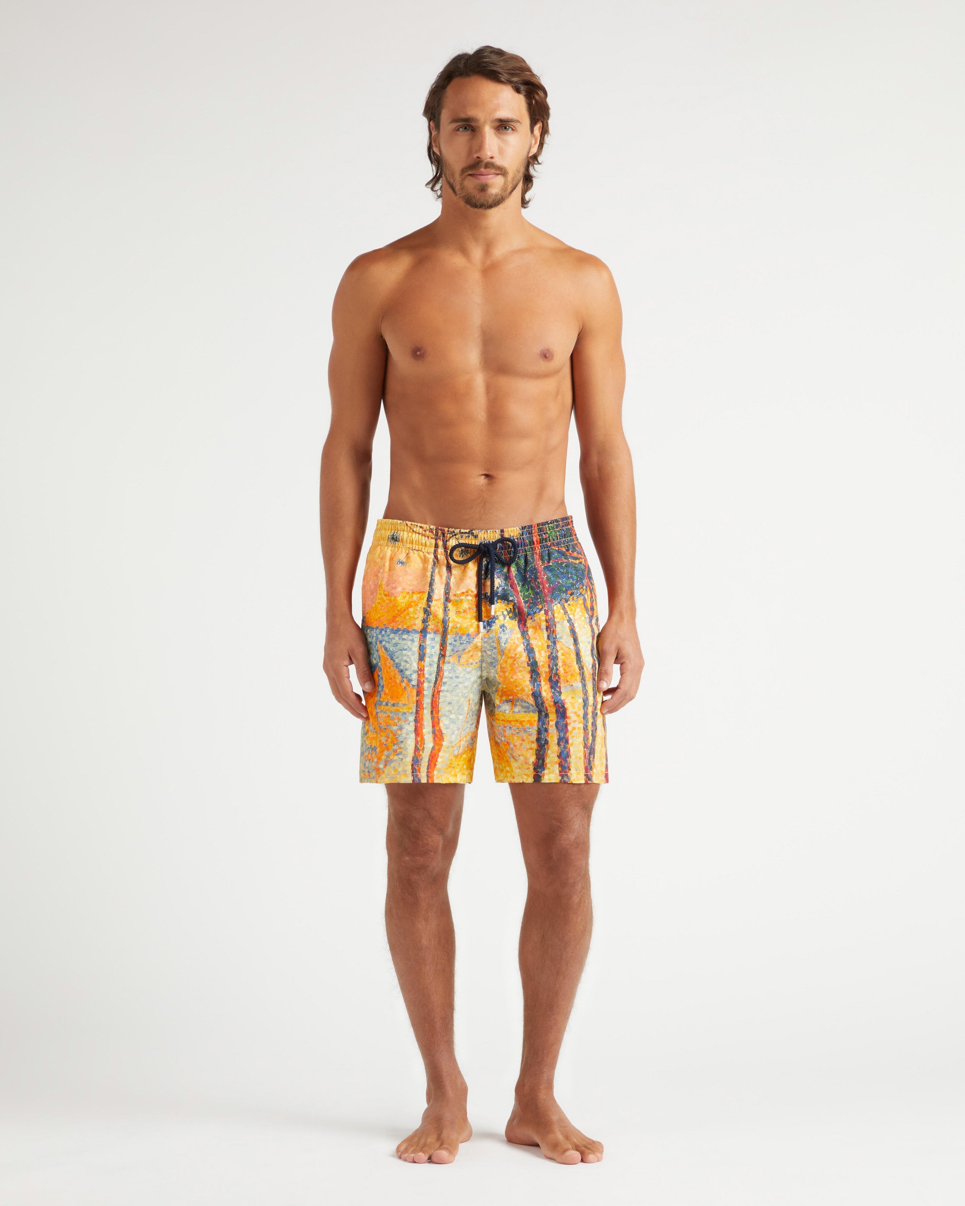 360 Swim Shorts Voile et Pins - Vilebrequin x Paul Signac / Vilebrequin On sale