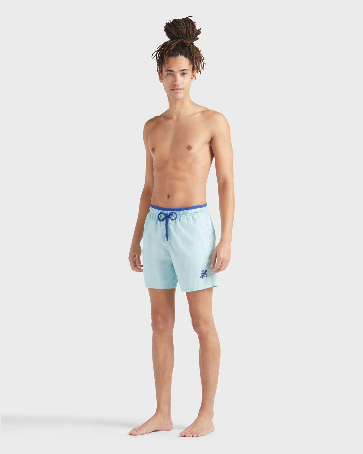 Swim Shorts Solid Bicolore - Blue note Swimwear / Vilebrequin New
