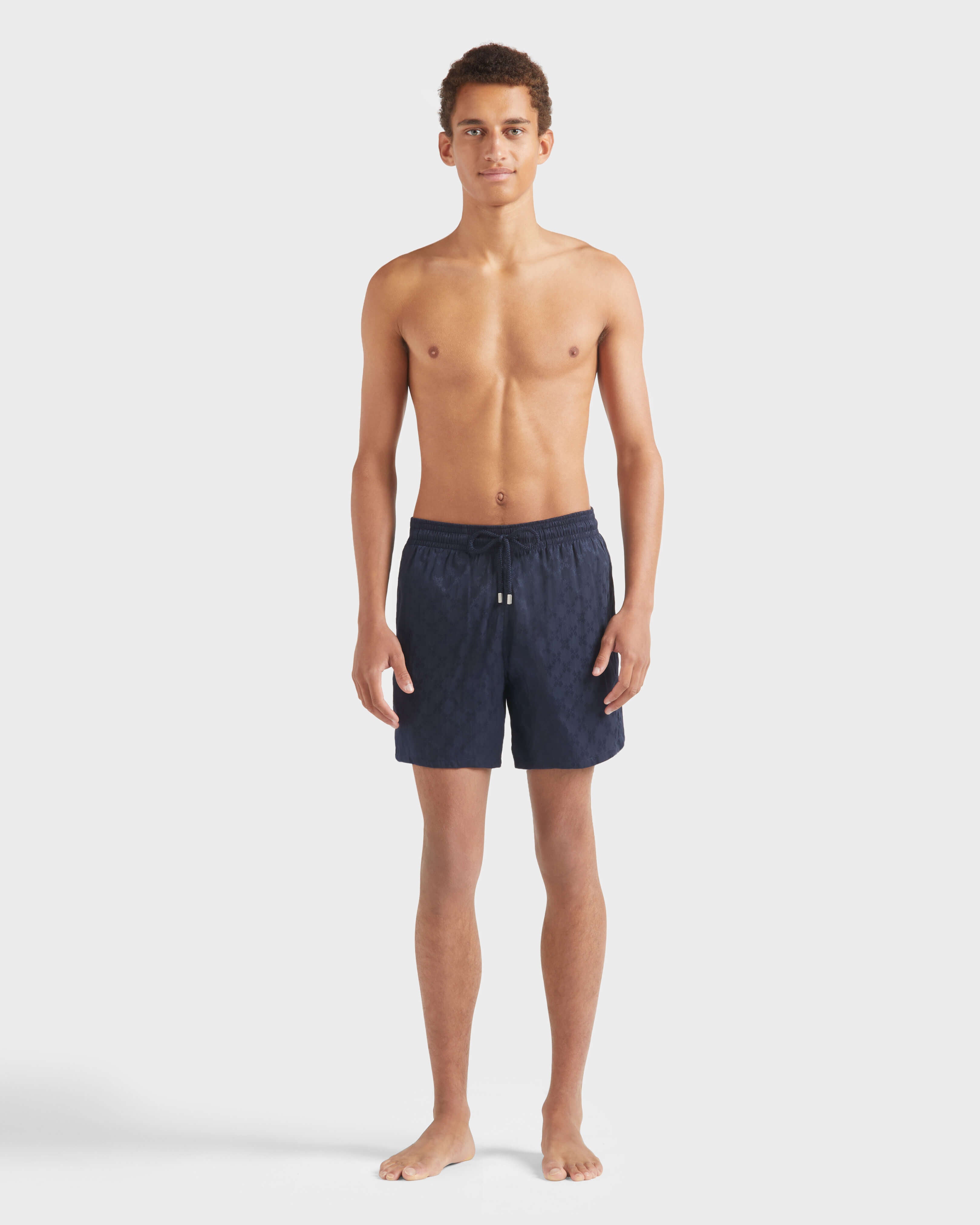 Swim shorts Turtles Monogram - Blue Navy / Vilebrequin Online