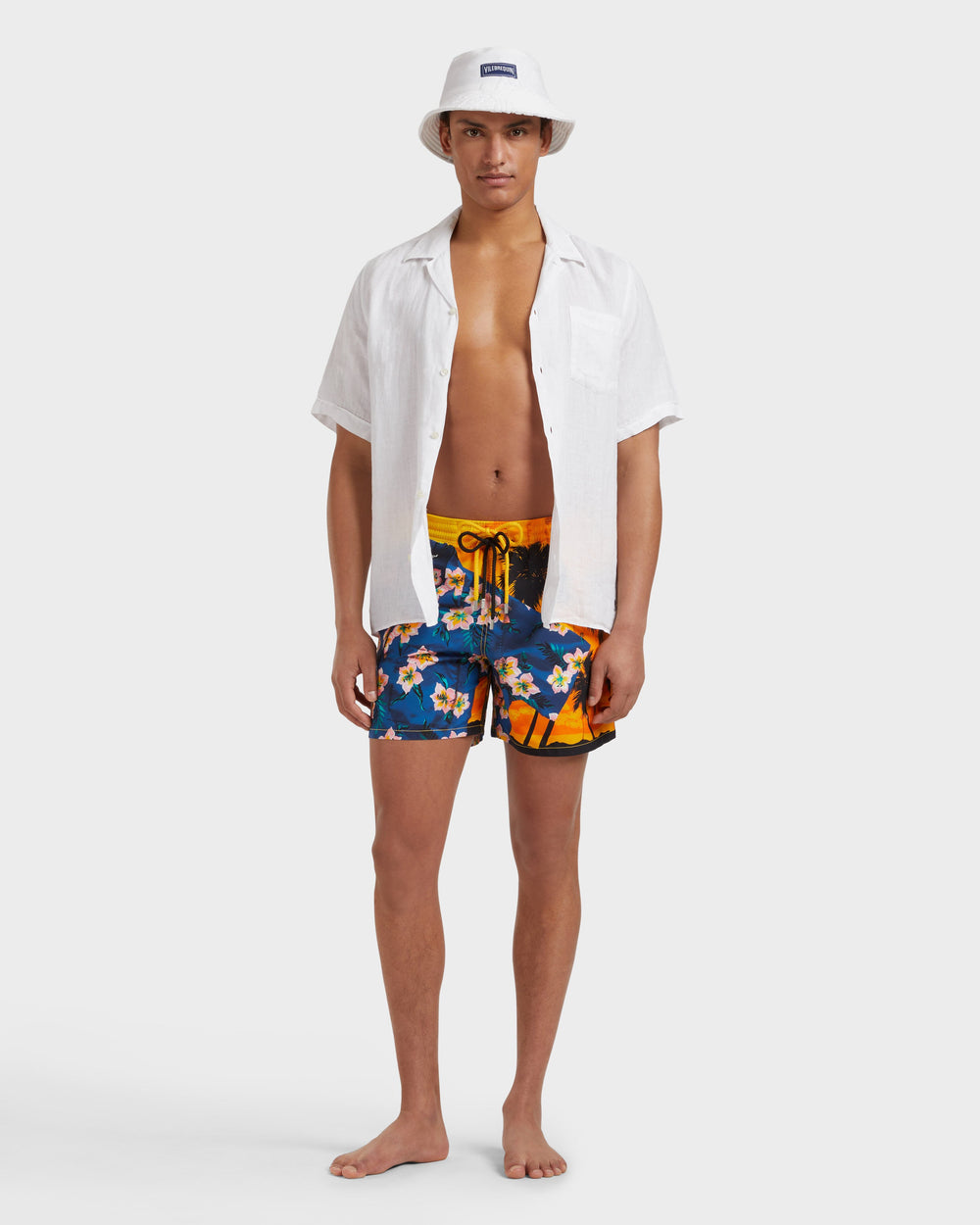 Swim Shorts Hawaiian Mix - VBQ x Palm Angels / Vilebrequin Sale