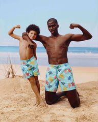 Swim Shorts Ronde des Tortues Tricot / Vilebrequin For sale