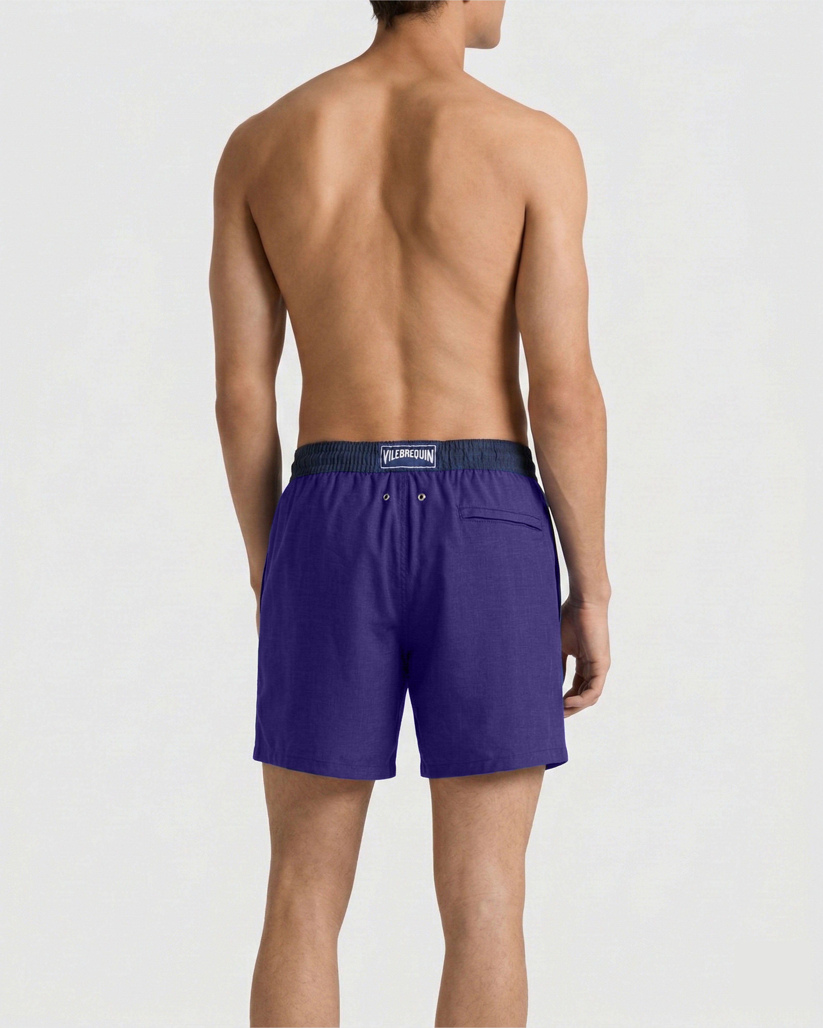 Ultrafine Wool Swim Shorts Super 120'S / Vilebrequin Outlet