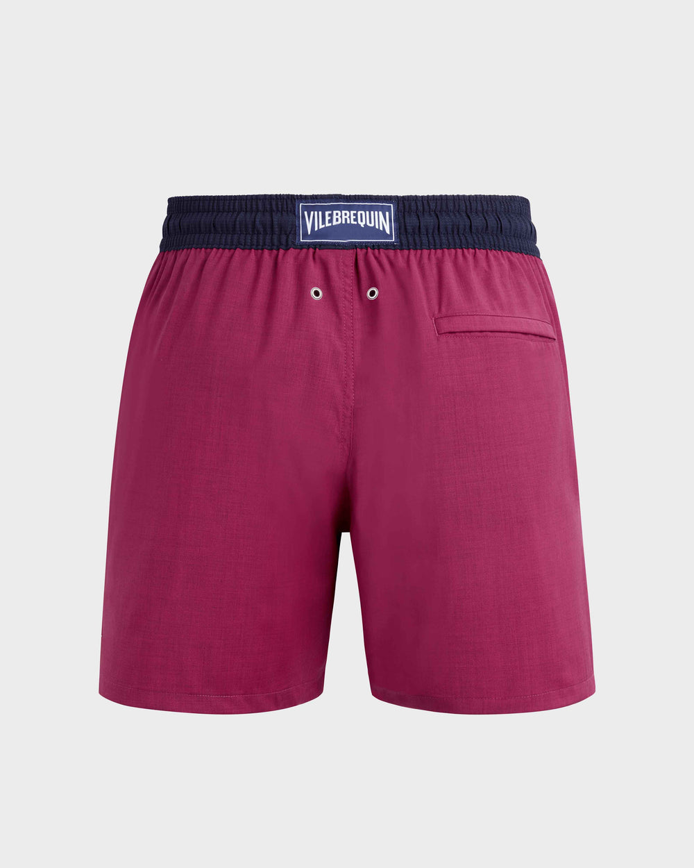 Wool Swim Shorts - Red Crimson purple Site | MGUU3L51 / Vilebrequin US