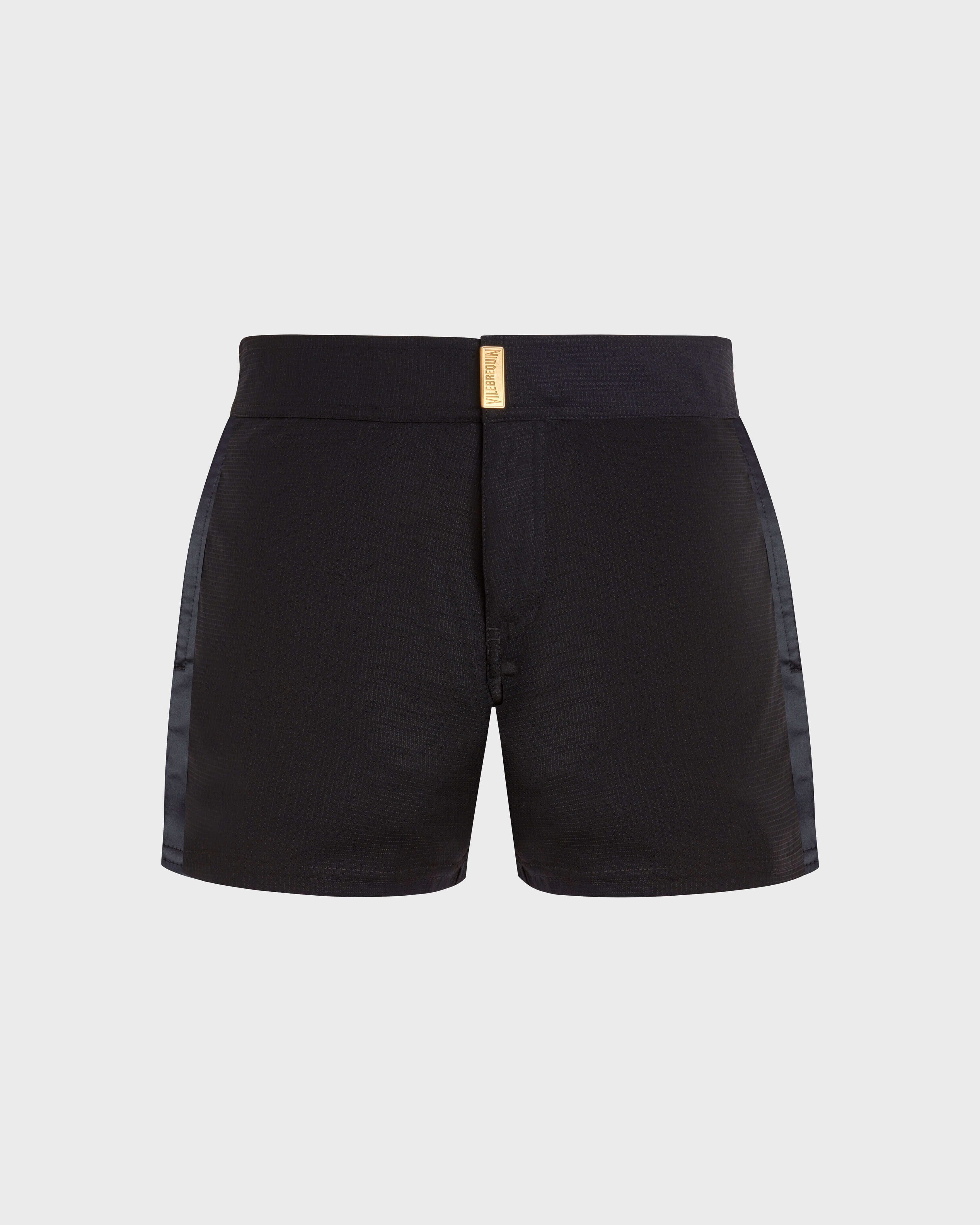 Wool Swim Shorts Tailoring - Black / Vilebrequin Sale