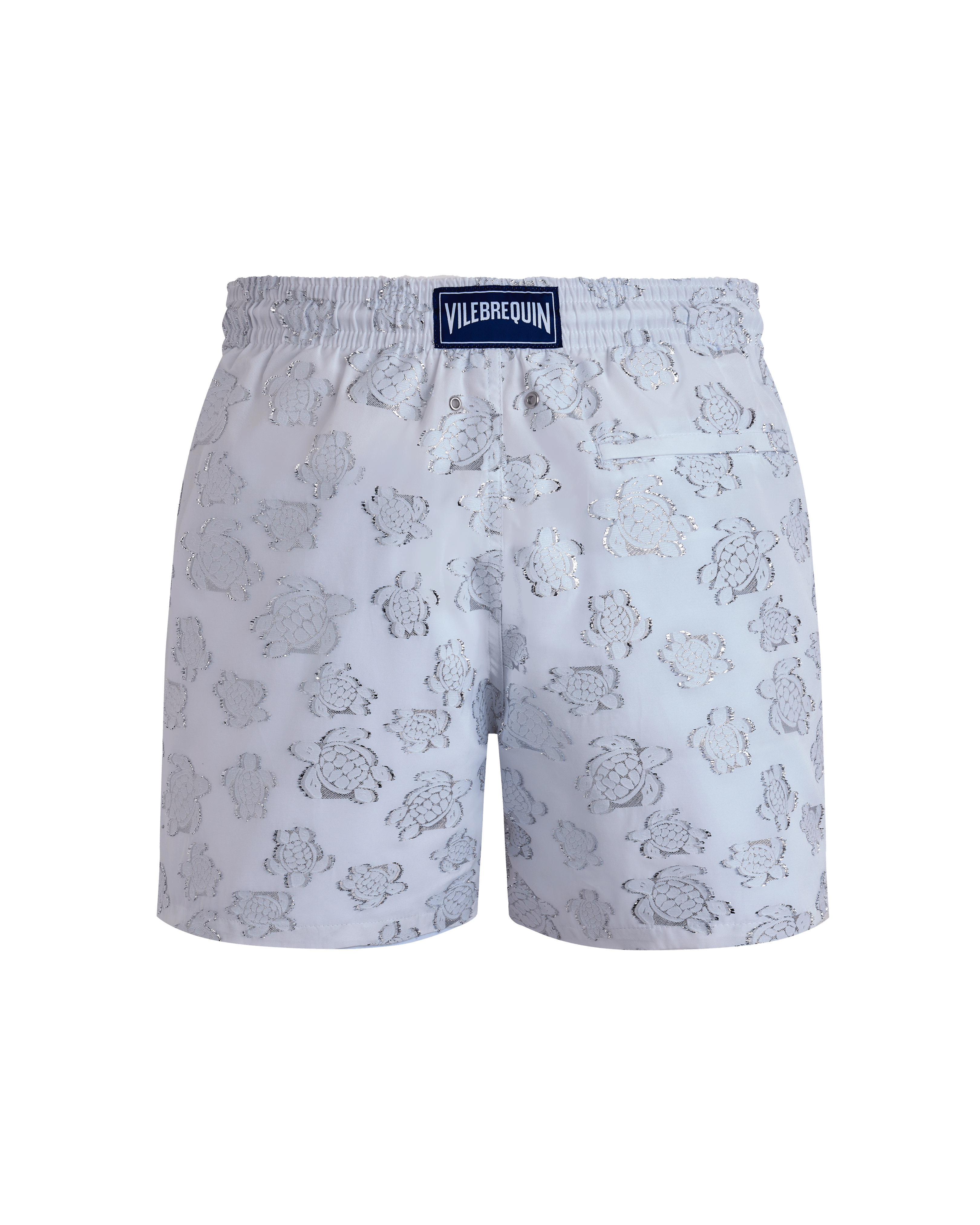 Swim shorts Ronde des tortues Jacquard - White / Vilebrequin Outlet