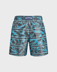 Silk Swim Shorts Zebra Stripes - Vilebrequin x Maison BUCOL / Vilebrequin US