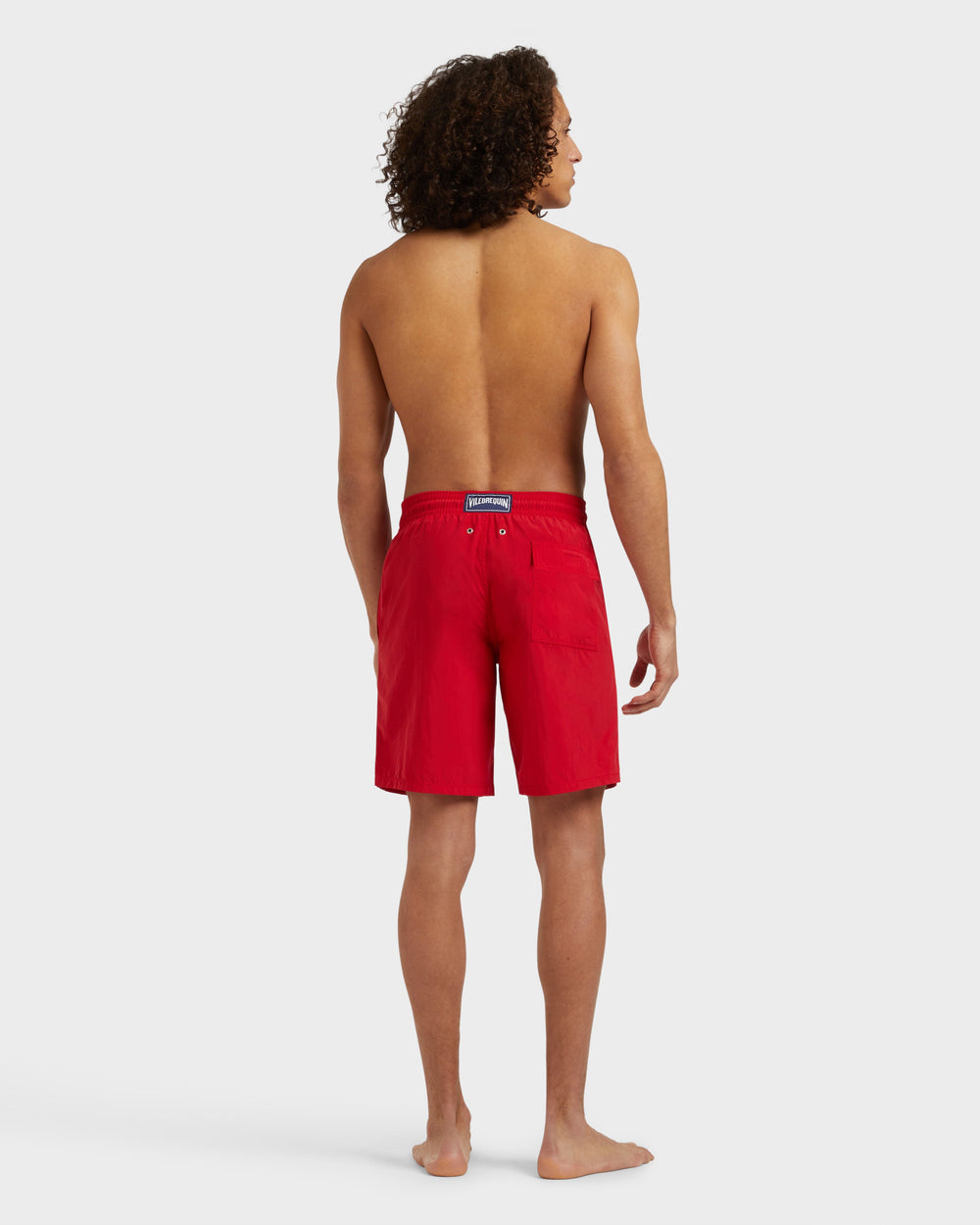 Long Swim Shorts Water-reactive Ronde des Tortues - Red Lipstick / Vilebrequin Online