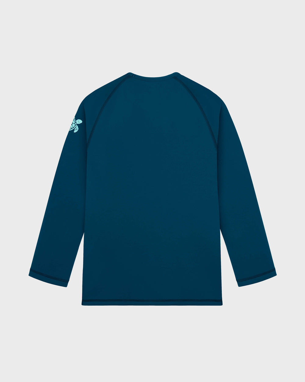 Long Sleeves Rashguard Solid - Blue Peacock / Vilebrequin On sale