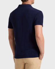 Terry Polo Solid - Blue Navy Website | PHEC3Q00 / Vilebrequin Online