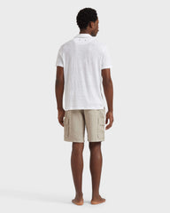 Linen Jersey Polo Shirt Solid | Site Vilebrequin | PYRE9O00 / Vilebrequin On sale