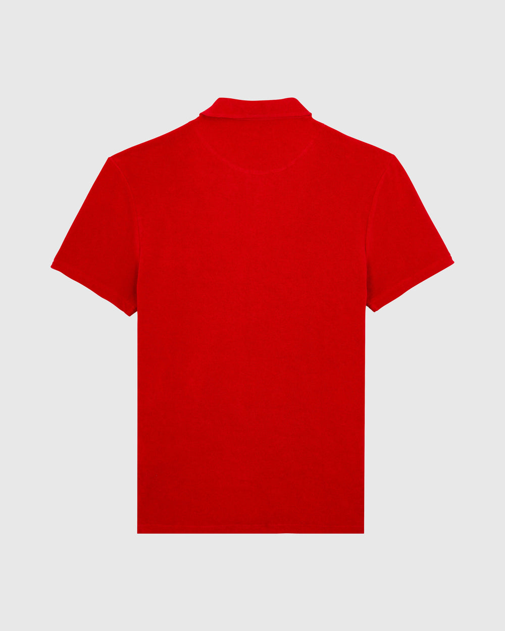 Terry Polo Shirt Solid - Red Lipstick / Vilebrequin US