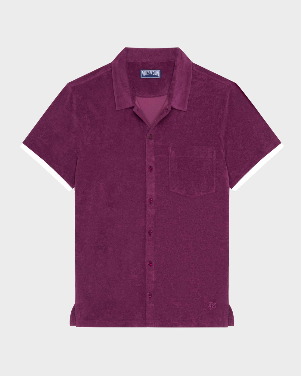 Terry Bowling Shirt Solid - Purple Kerala / Vilebrequin Online