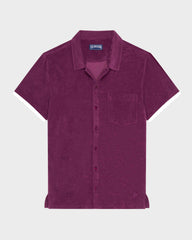 Terry Bowling Shirt Solid - Purple Kerala / Vilebrequin Online