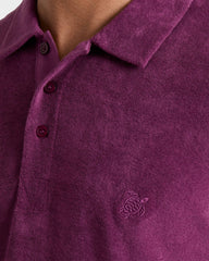 Terry Polo Shirt Solid - Purple Kerala / Vilebrequin Sale