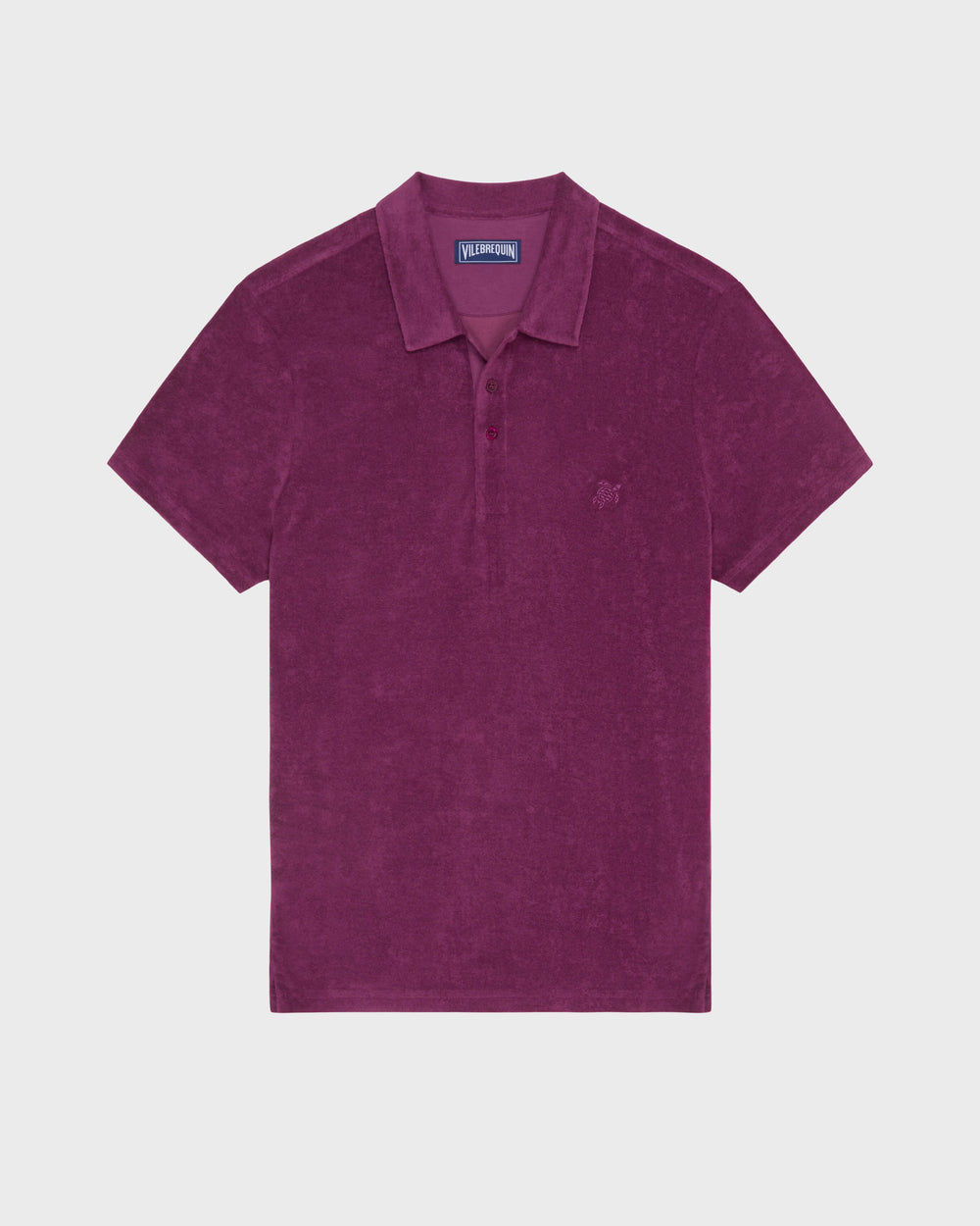 Terry Polo Shirt Solid - Purple Kerala / Vilebrequin Sale