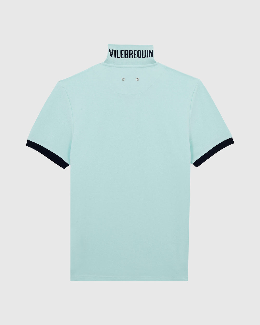 Cotton Pique Polo Shirt Solid - Blue Pacific / Vilebrequin On sale