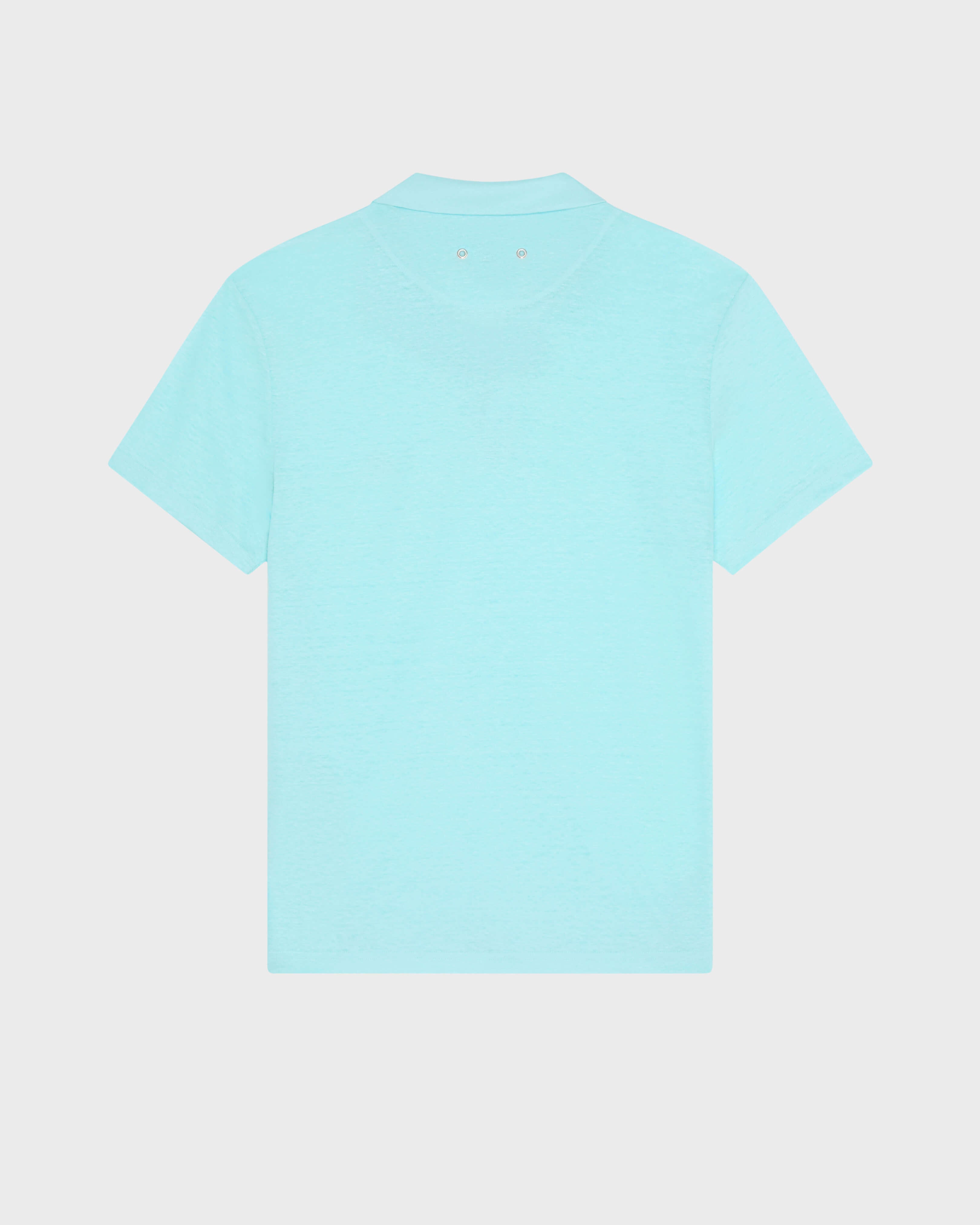 Linen Jersey Polo Shirt Solid | Site Vilebrequin | PYRE9O00 / Vilebrequin For sale