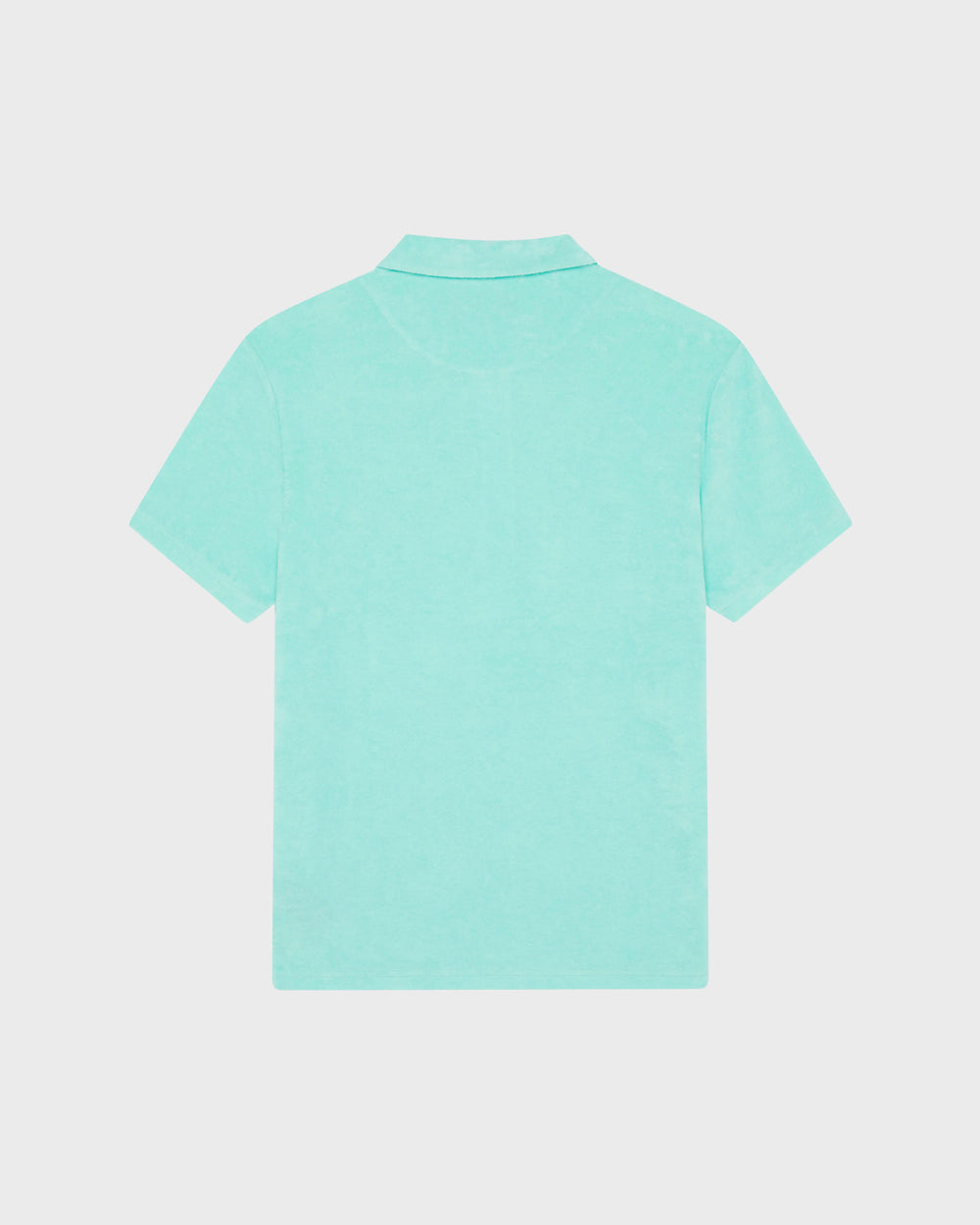 Terry Polo Shirt Solid - Green Caribbean / Vilebrequin Discount