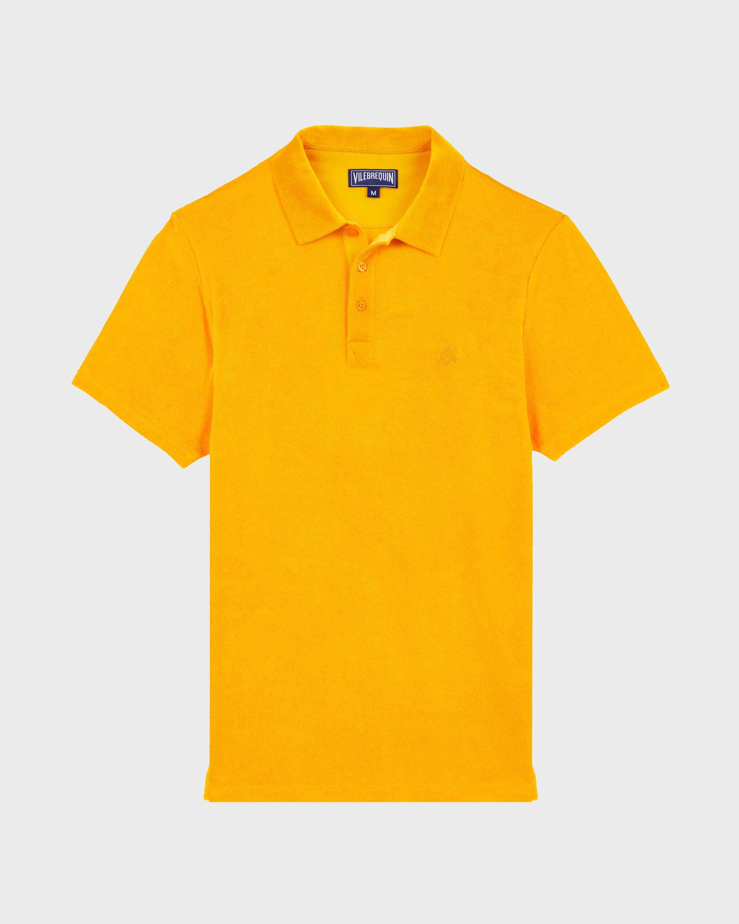 Terry Polo Shirt Solid - Orange Mango / Vilebrequin On sale