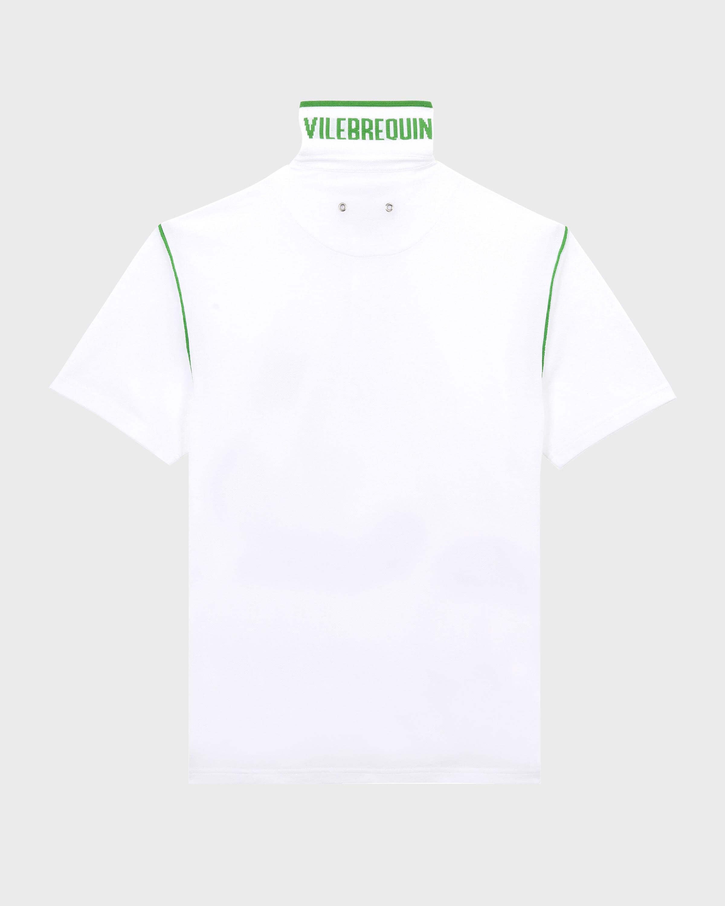 Pique Cotton Polo VBQ Line - White / Vilebrequin For sale