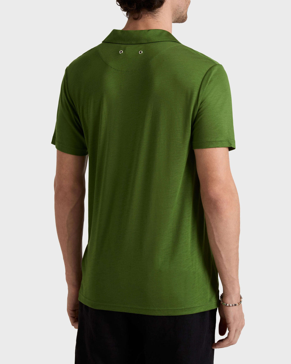 Tencel Polo Shirt Solid | Site Vilebrequin | PRLH9R02 / Vilebrequin Discount