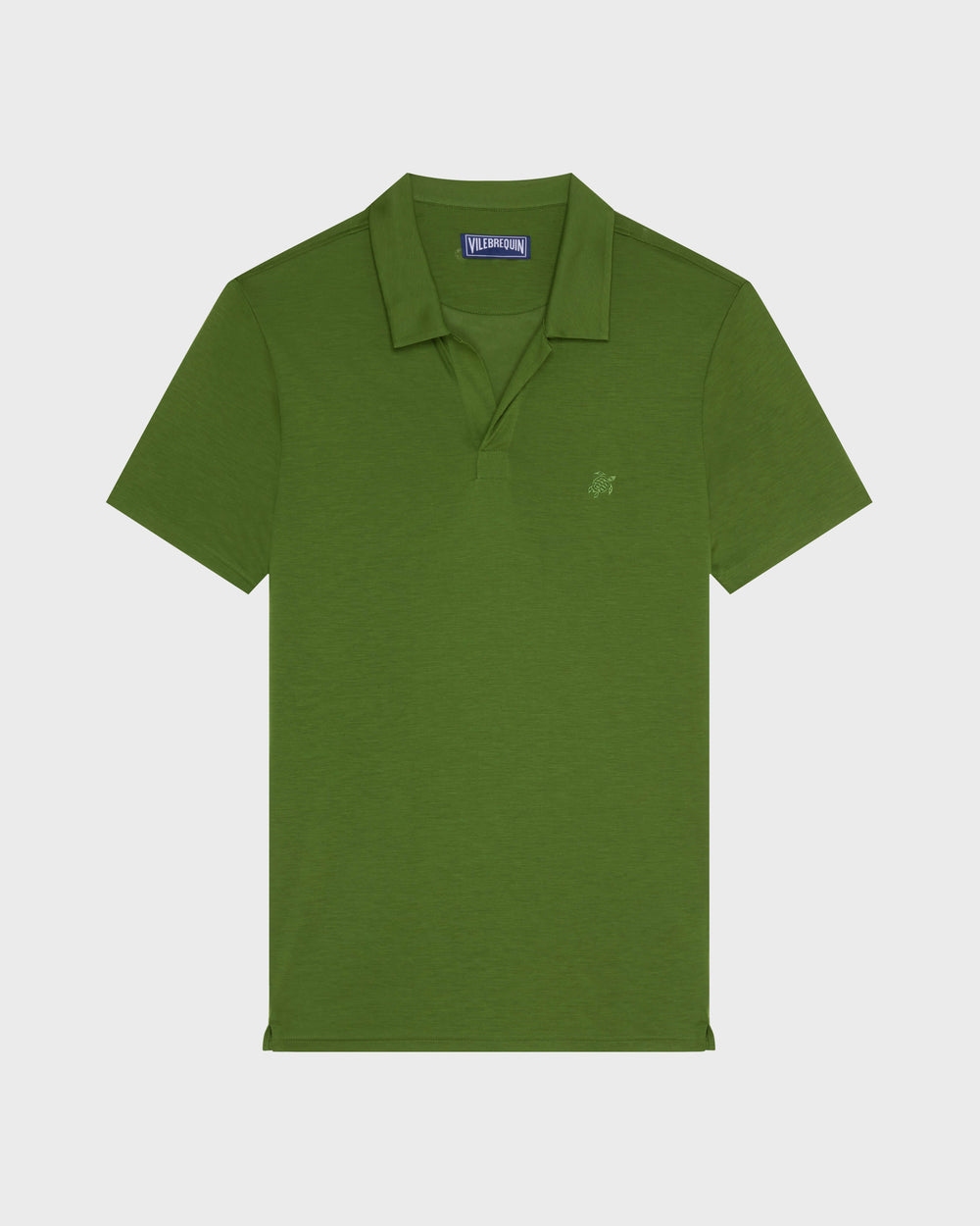 Tencel Polo Shirt Solid | Site Vilebrequin | PRLH9R02 / Vilebrequin Discount