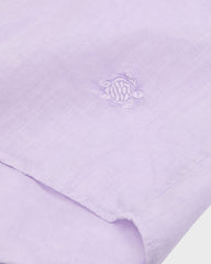 Mineral Dye Linen Bowling Shirt - Purple Kunzite / Vilebrequin Discount