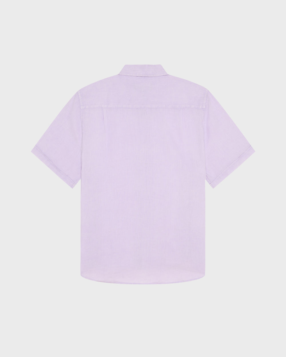 Mineral Dye Linen Bowling Shirt - Purple Kunzite / Vilebrequin Discount