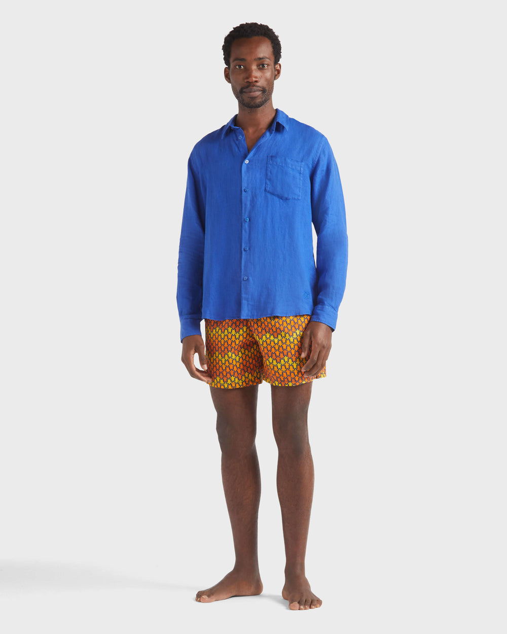 Linen Shirt Solid | Site Vilebrequin | CRSH9U10 / Vilebrequin Sale