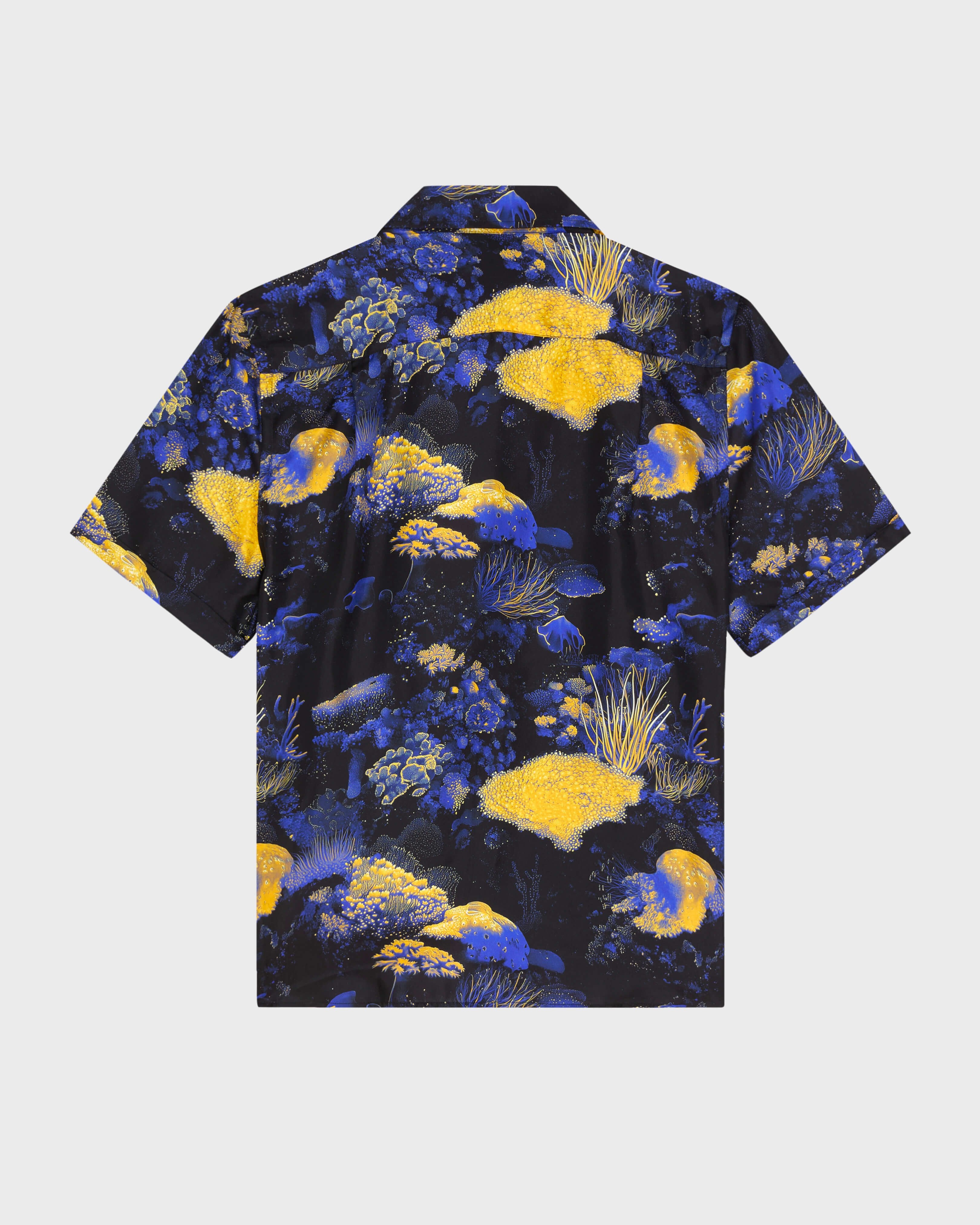 Silk Bowling Shirt Coral Reef - Black / Vilebrequin For sale