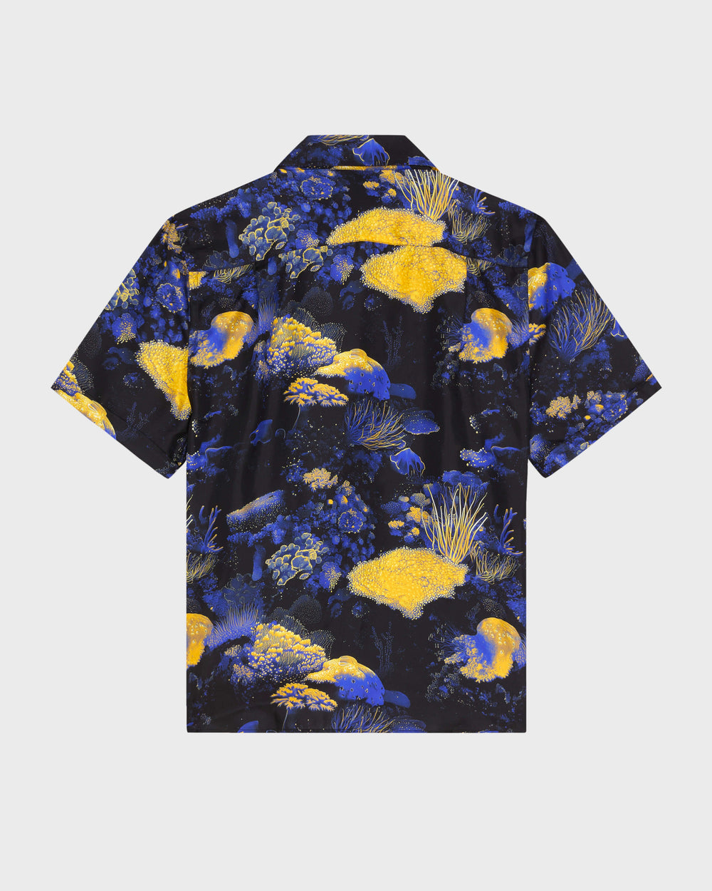Silk Bowling Shirt Coral Reef - Black / Vilebrequin For sale