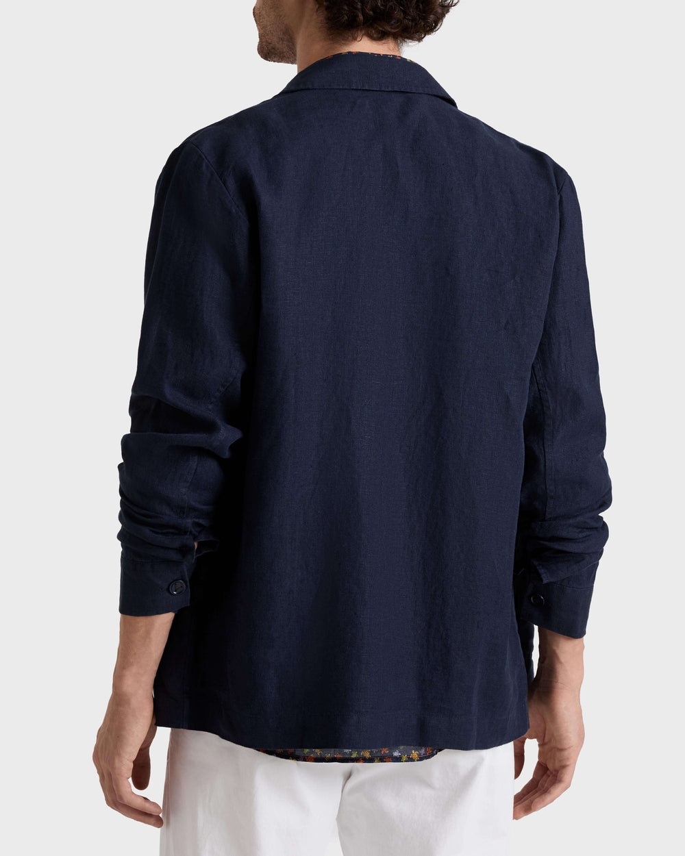 Linen Solid Overshirt / Vilebrequin Outlet